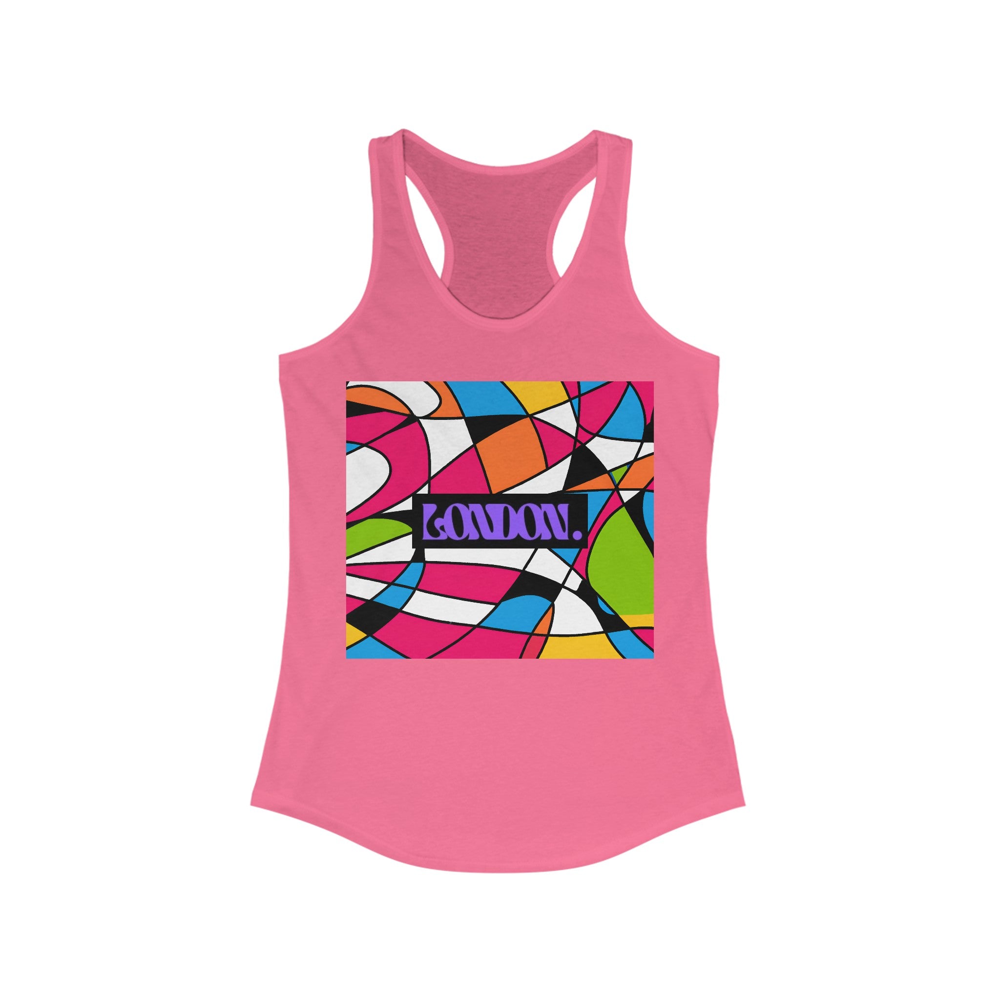 "Groovy Mirage" - Racerback Tank Top