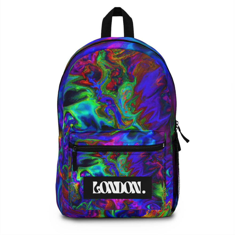 "Neon Stardust Groove" - Backpack