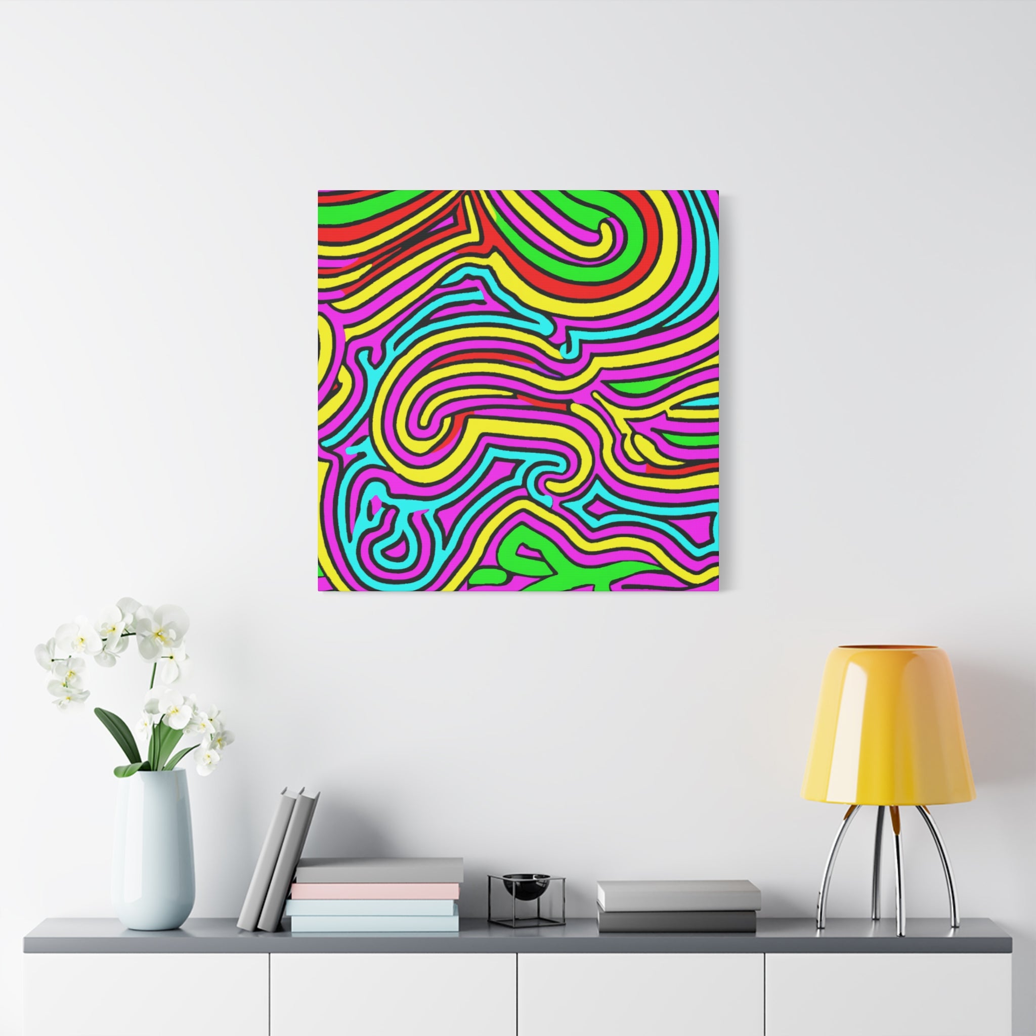 Groovy Spectrum - Canvas