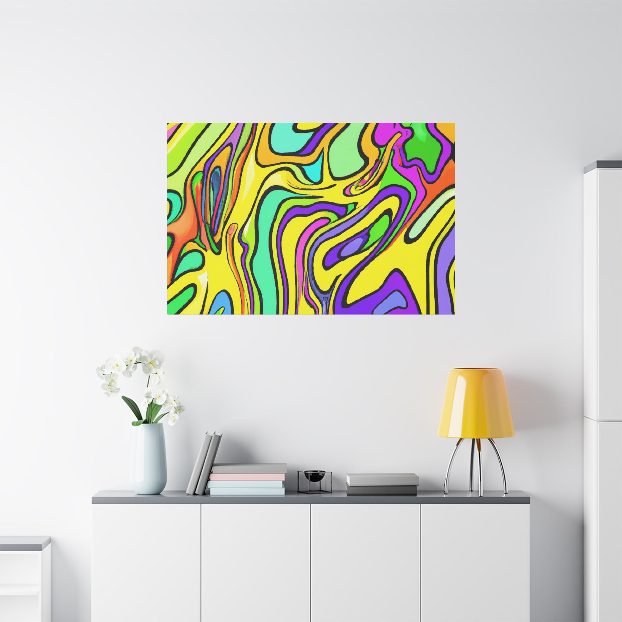 Groovy Whirlwind - Canvas