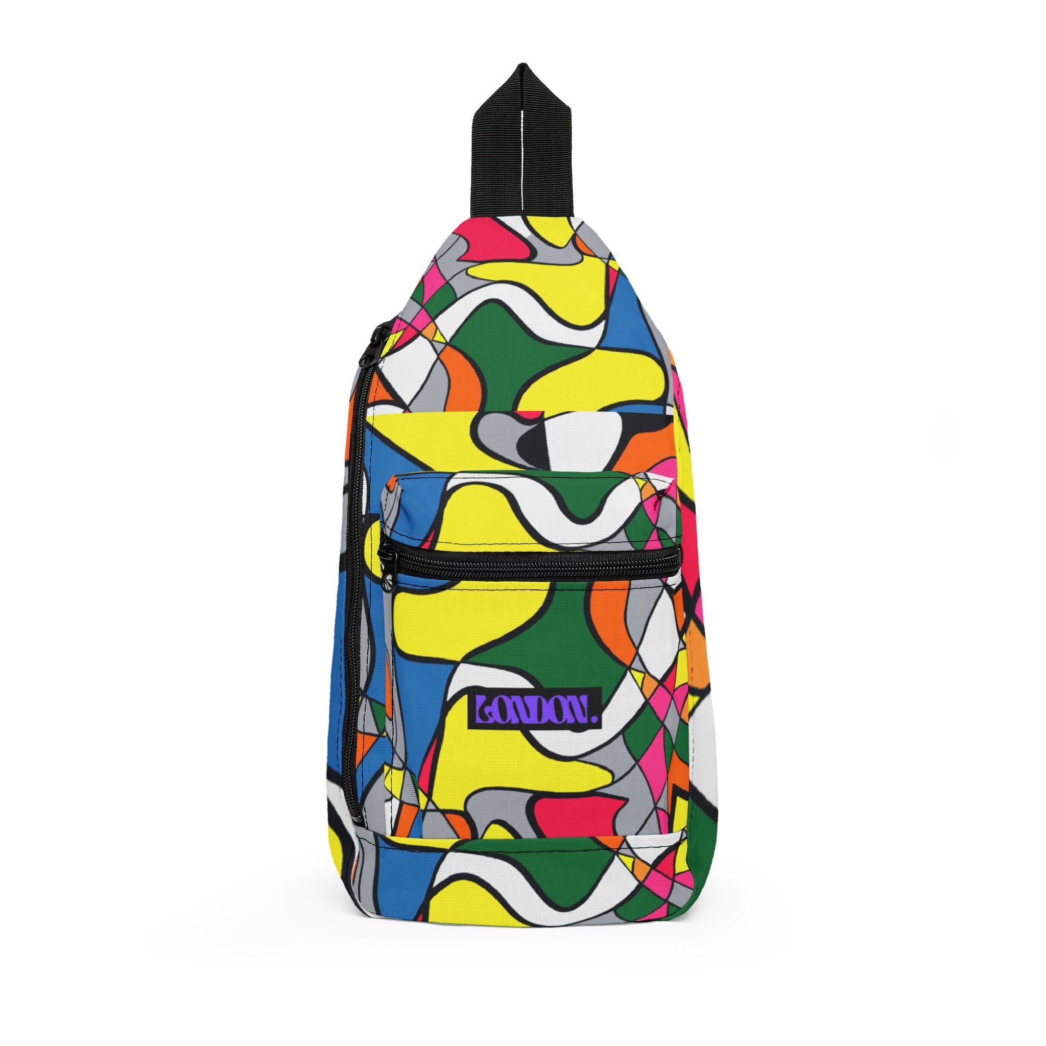 "Opal Dean's Groovy Spectrum Extravaganza" - Sling Bag