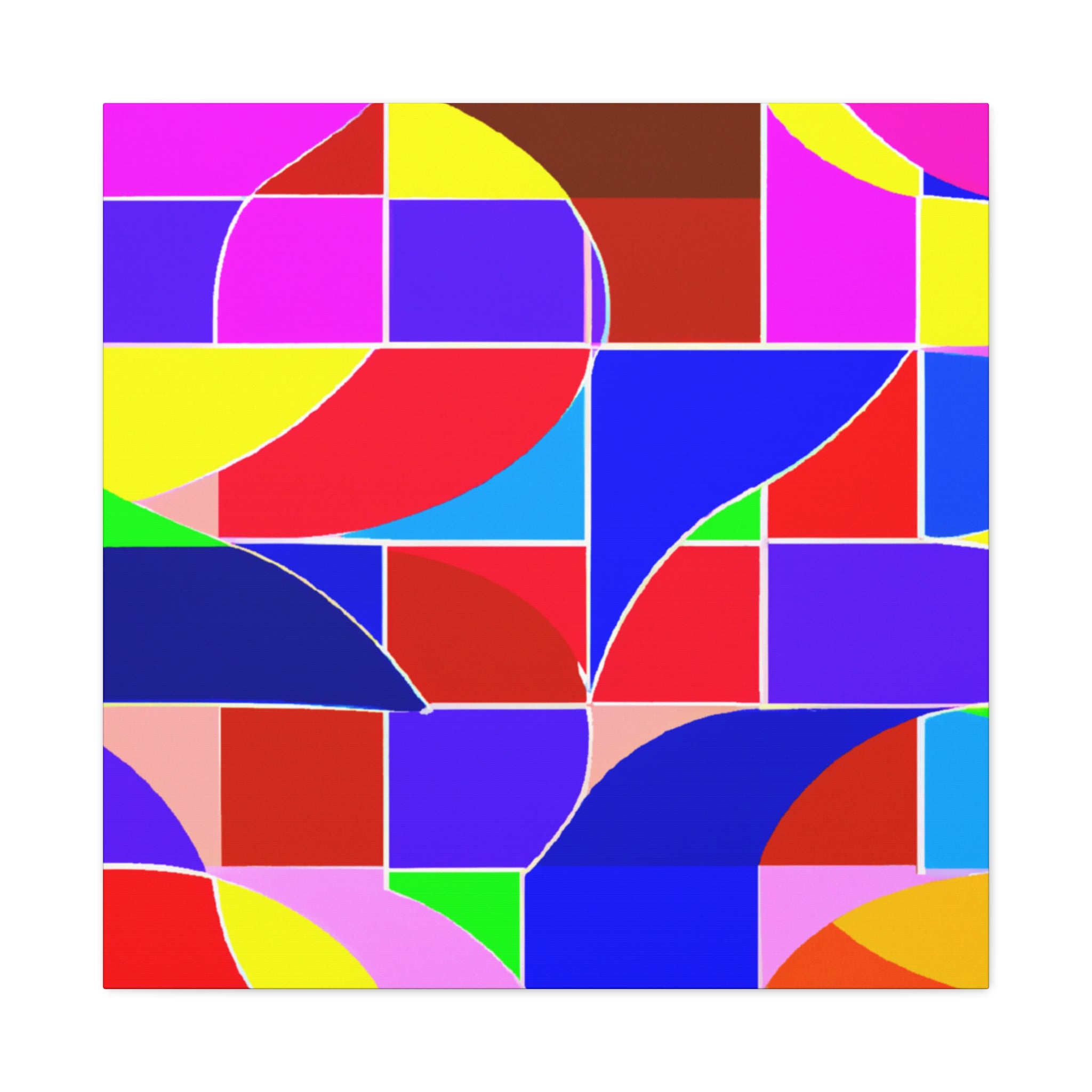 Groovy Kaleidoscope - Canvas
