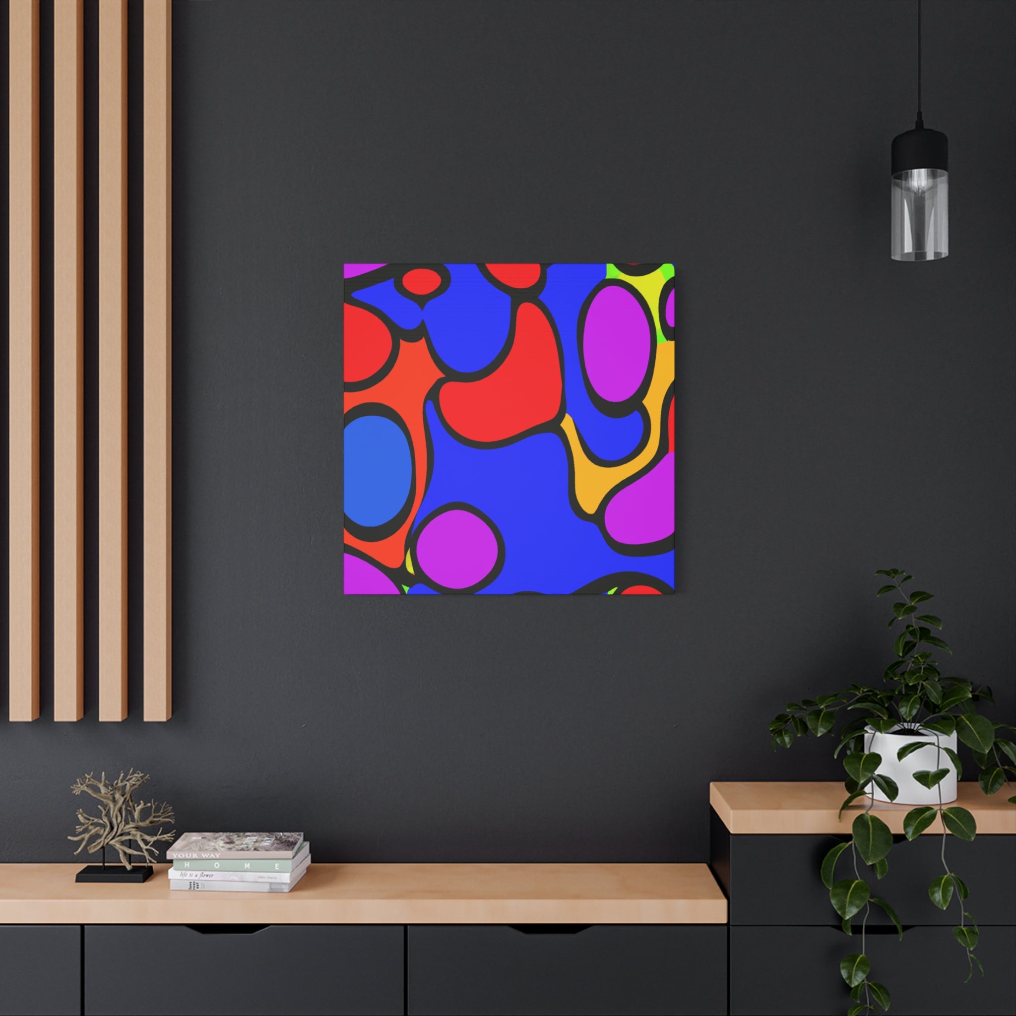 Cosmic Kaleidoscope - Canvas