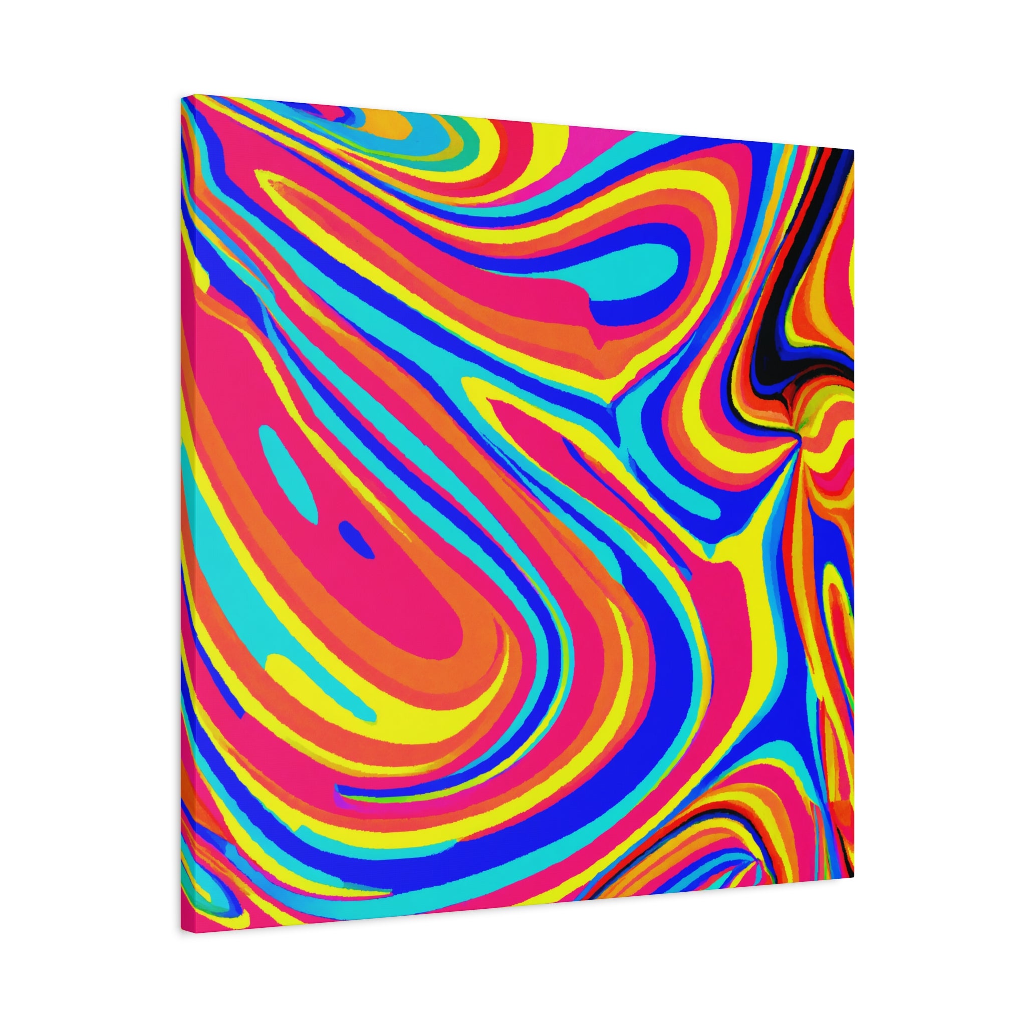 Groovy Kaleidoscope - Canvas