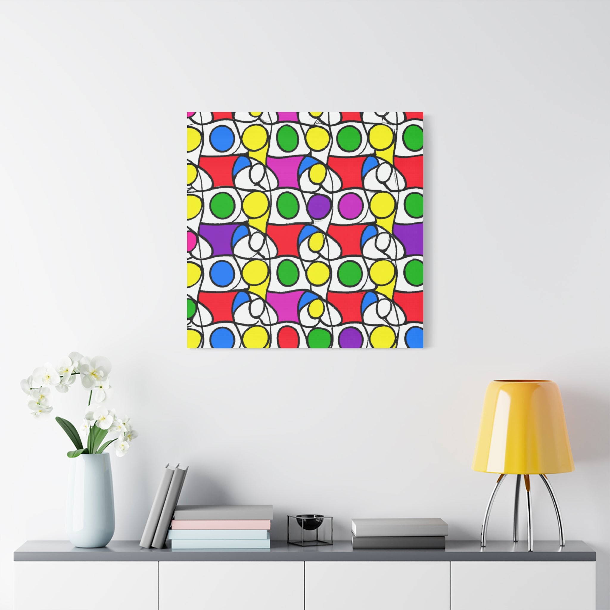 Groovy Kaleidoscope - Canvas