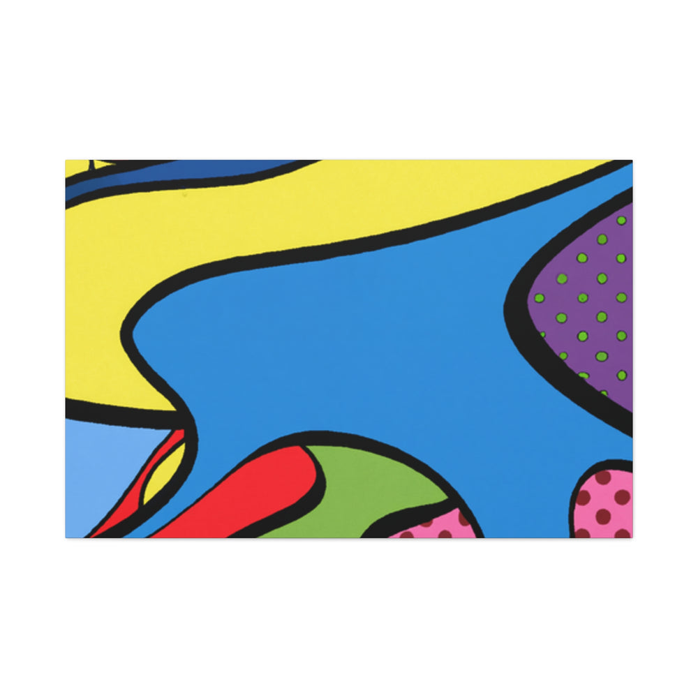 Groovy Kaleidoscope - Canvas