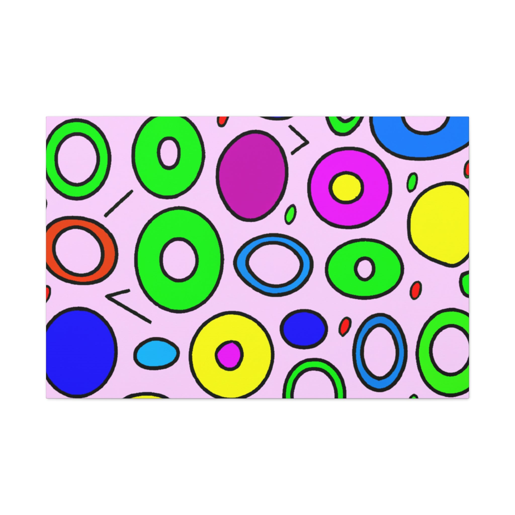 Groovy Kaleidoscope - Canvas