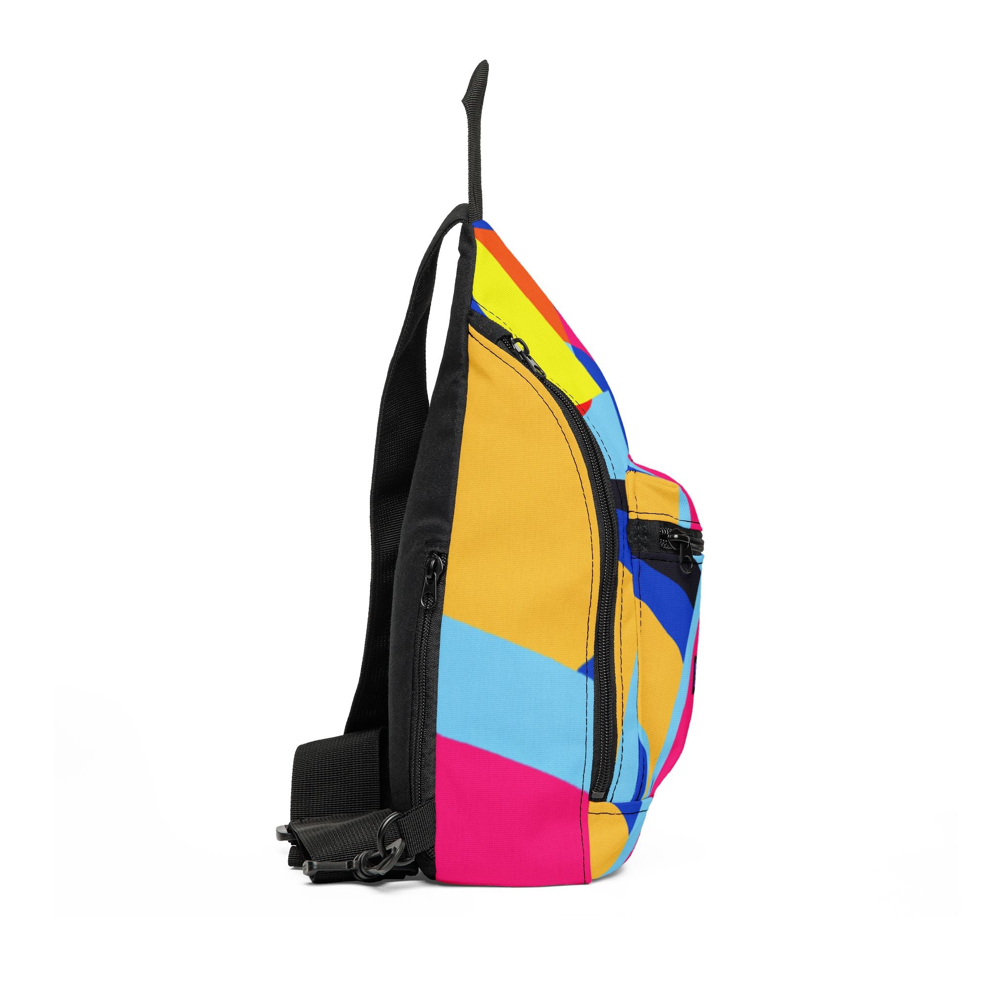 "Rainbow Kaledioscope Couture" - Sling Bag