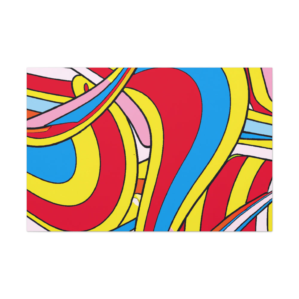 Groovy Kaleidoscope - Canvas