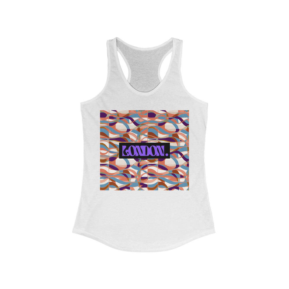 "Groovy Marigold" - Racerback Tank Top