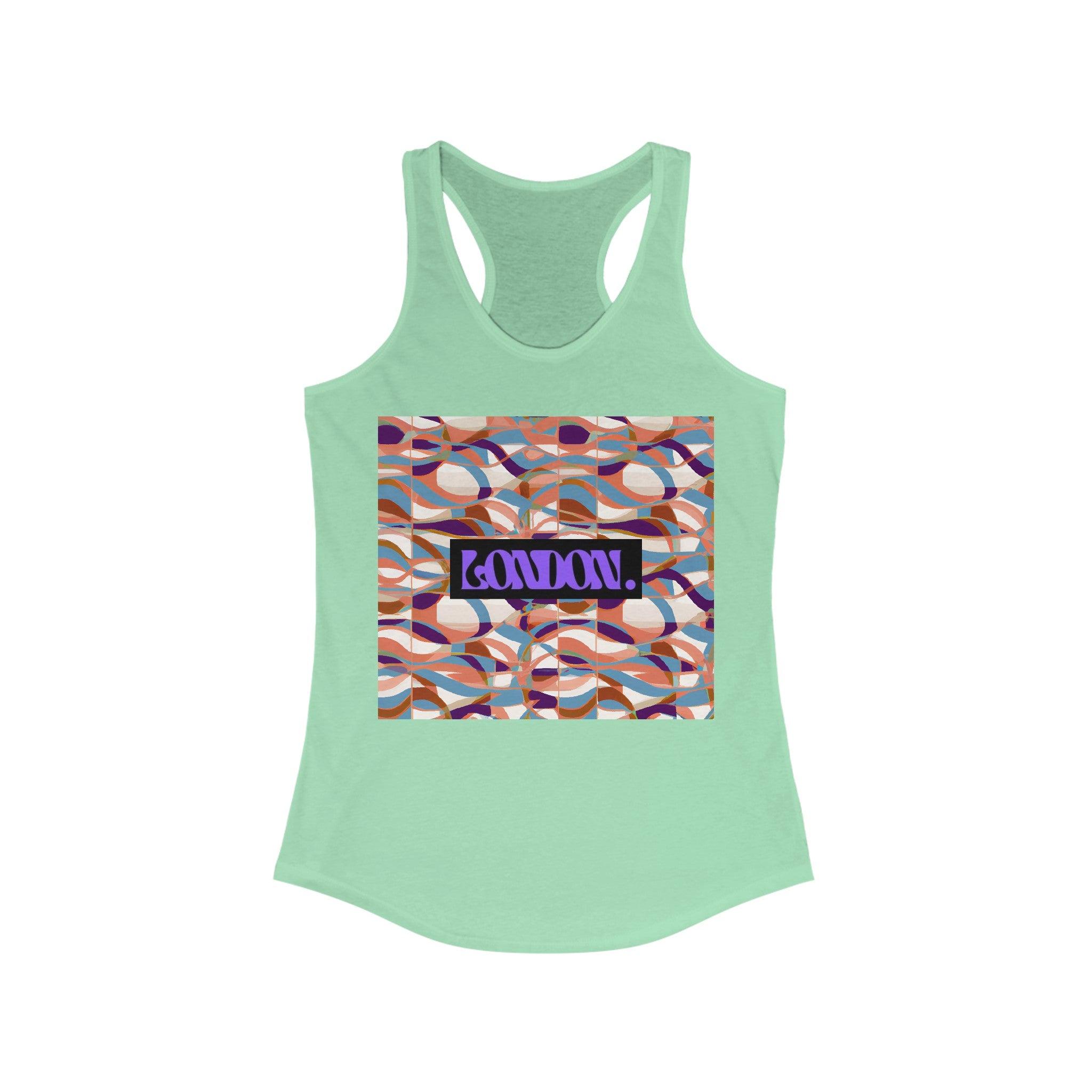 "Groovy Marigold" - Racerback Tank Top