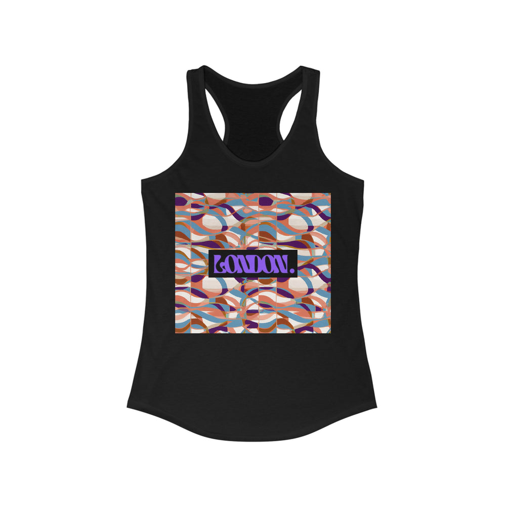 "Groovy Marigold" - Racerback Tank Top