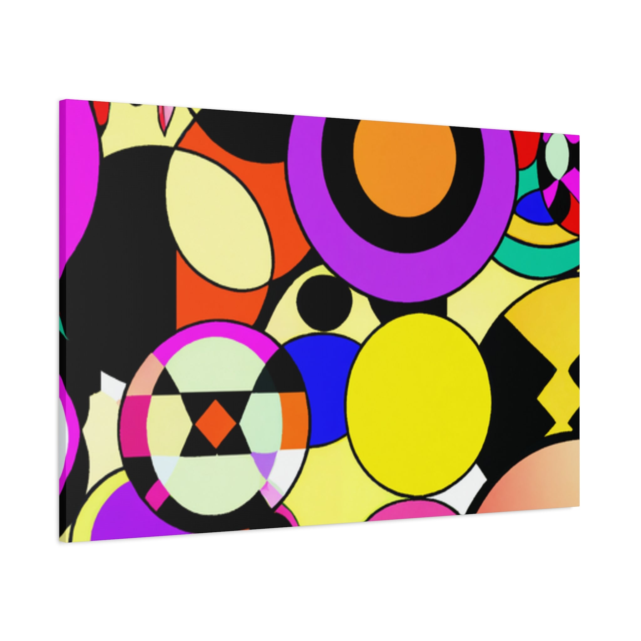 Groovy Kaleidoscope - Canvas