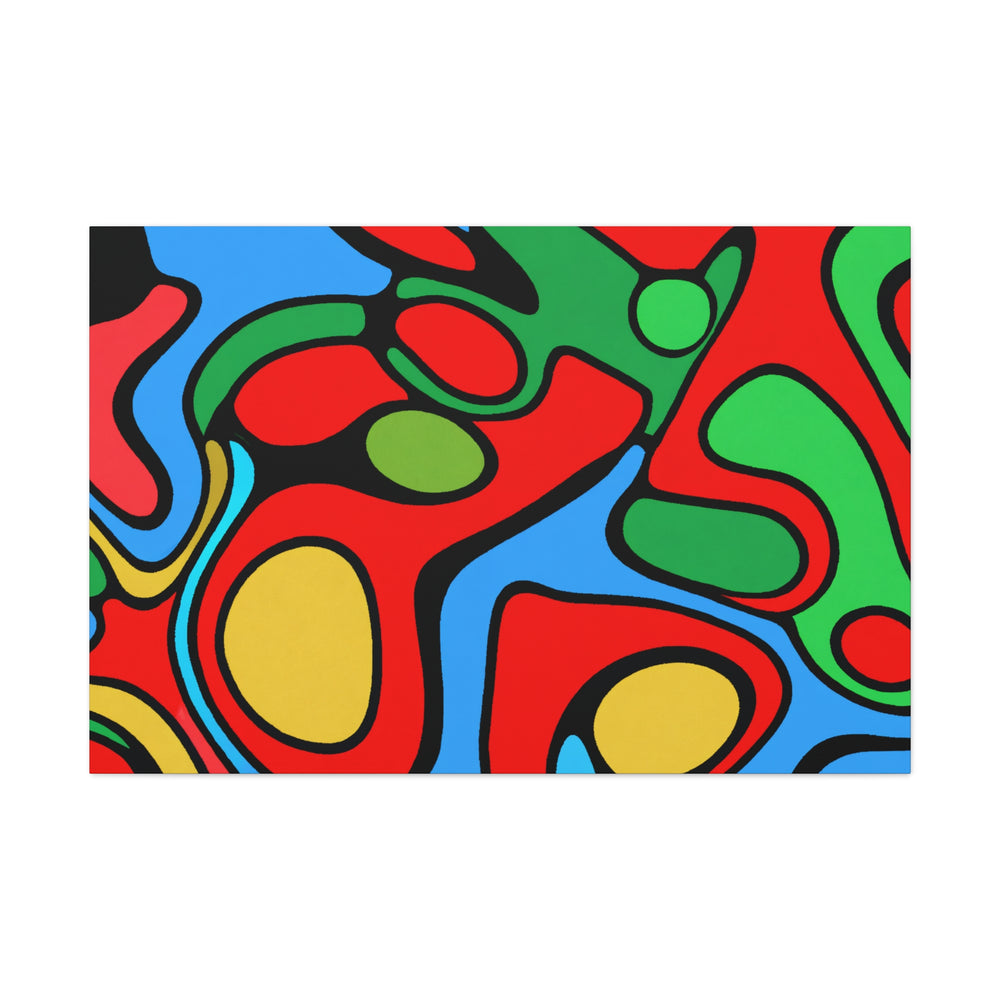 Groovy Kaleidoscope - Canvas