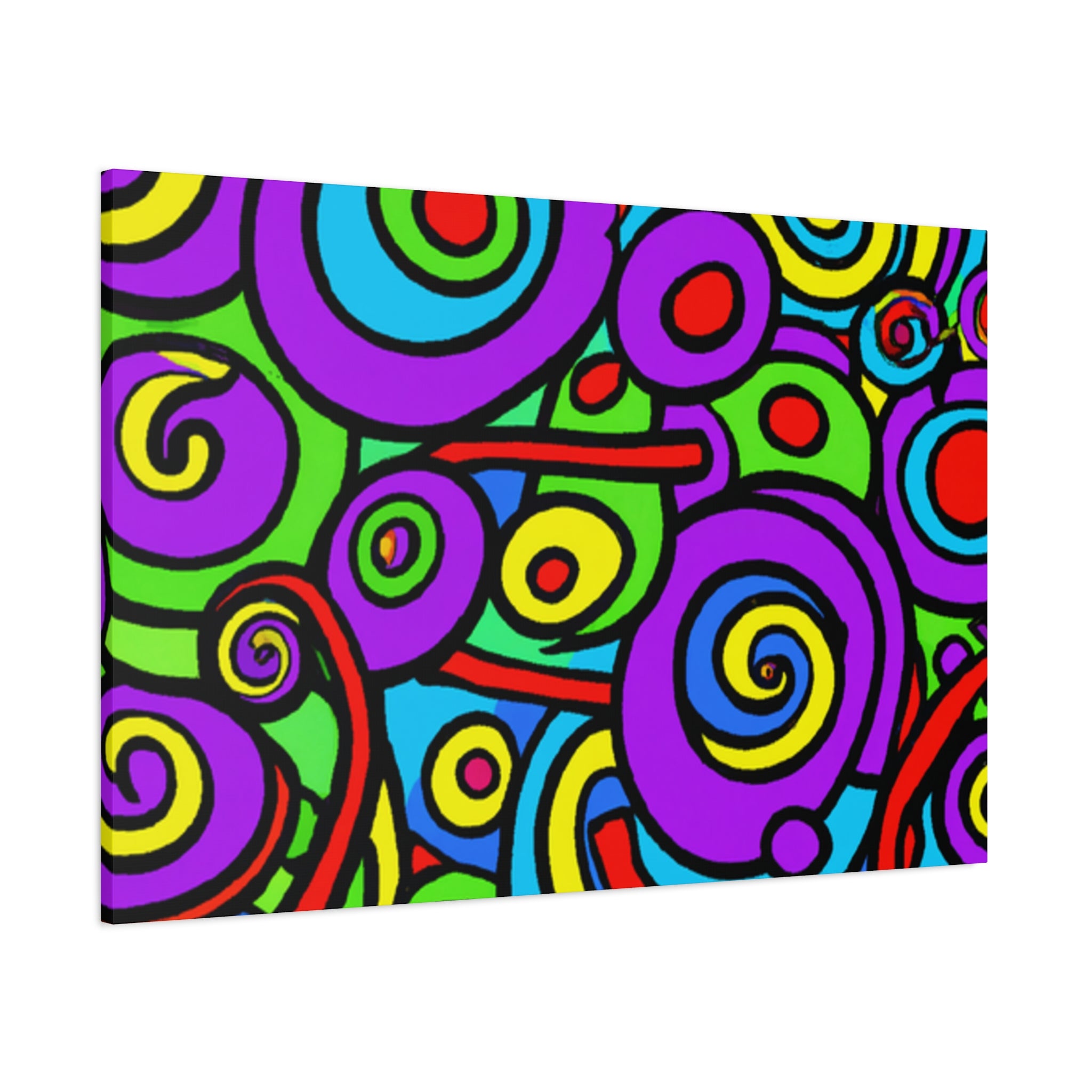 Color Groove. - Canvas