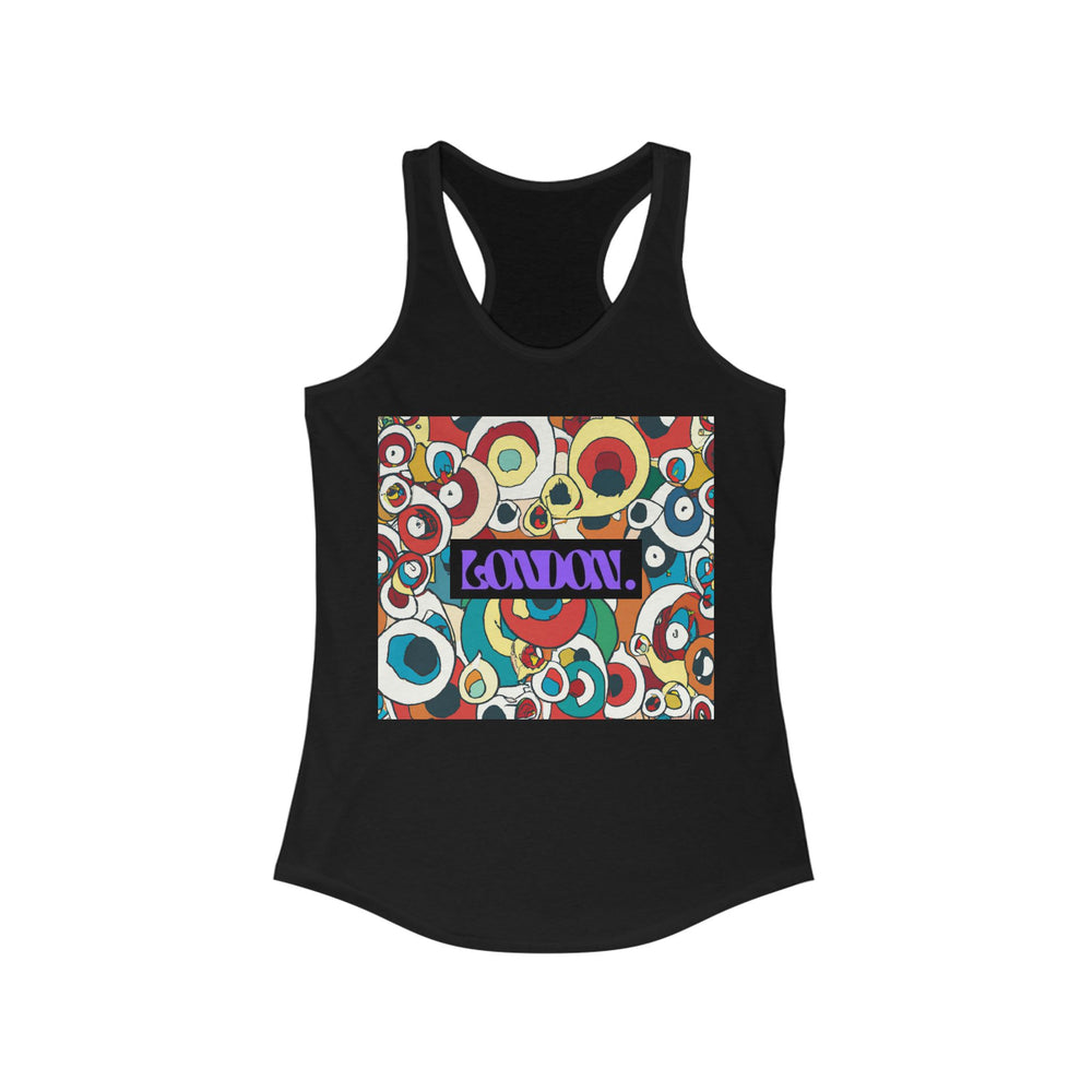 "Groovy Mirage" - Racerback Tank Top