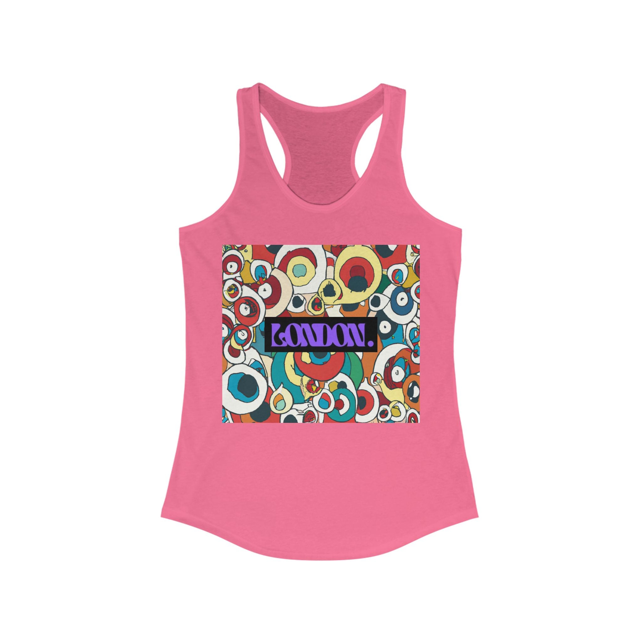 "Groovy Mirage" - Racerback Tank Top