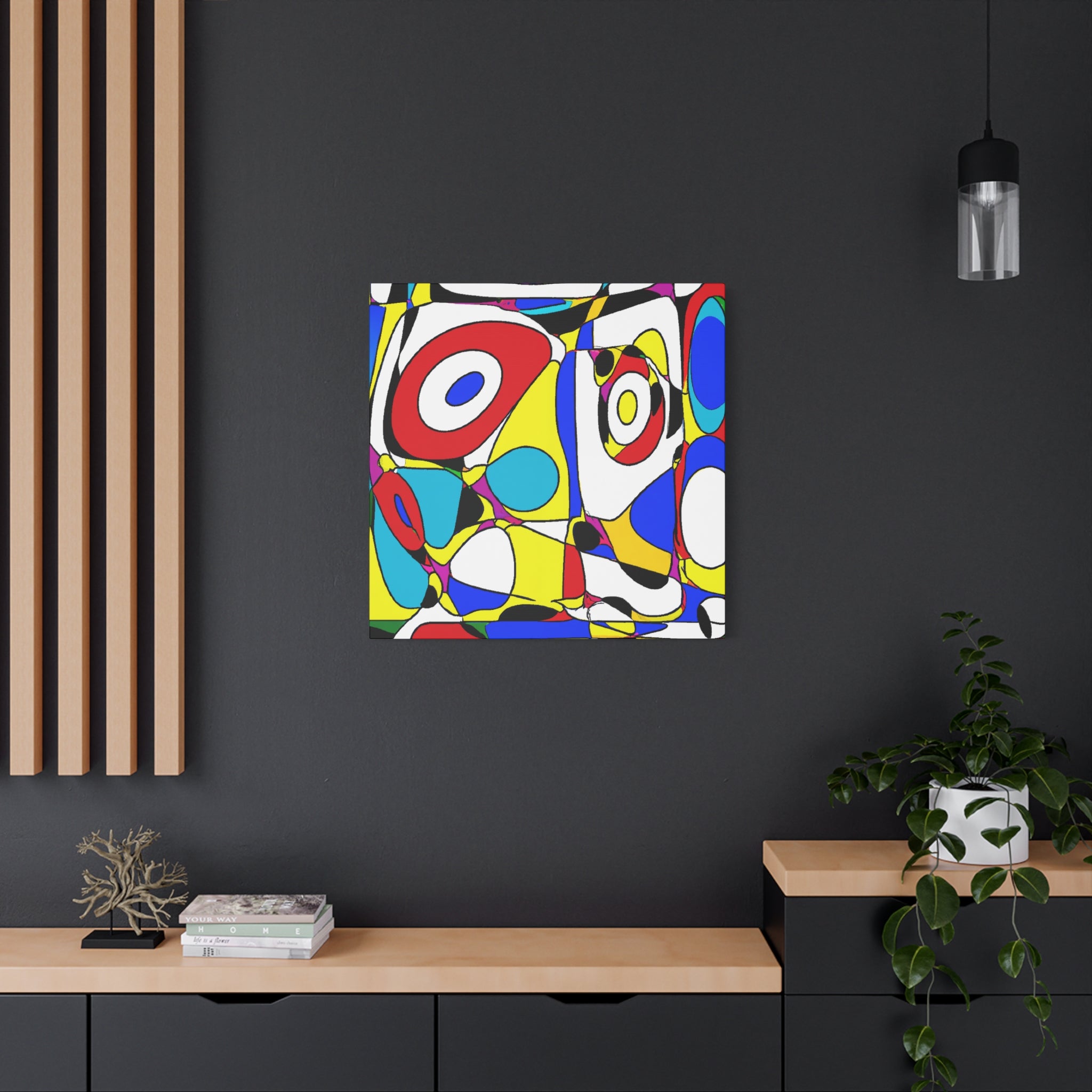 Groovy Kaleidoscope - Canvas