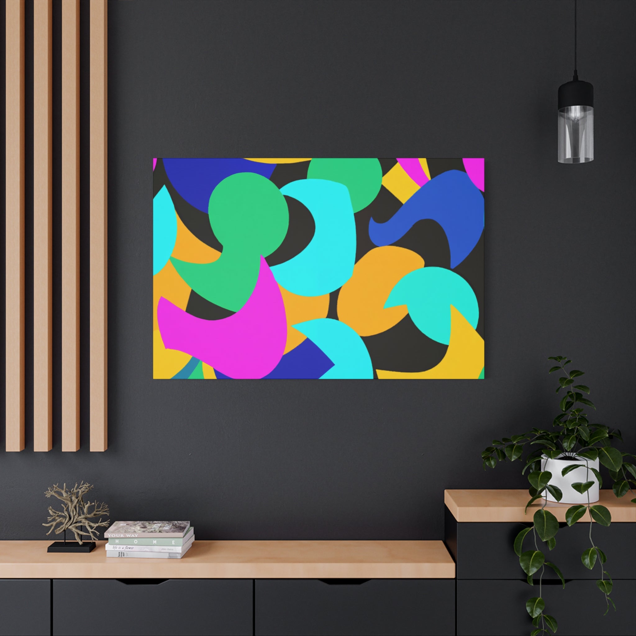 Groovy Kaleidoscope - Canvas