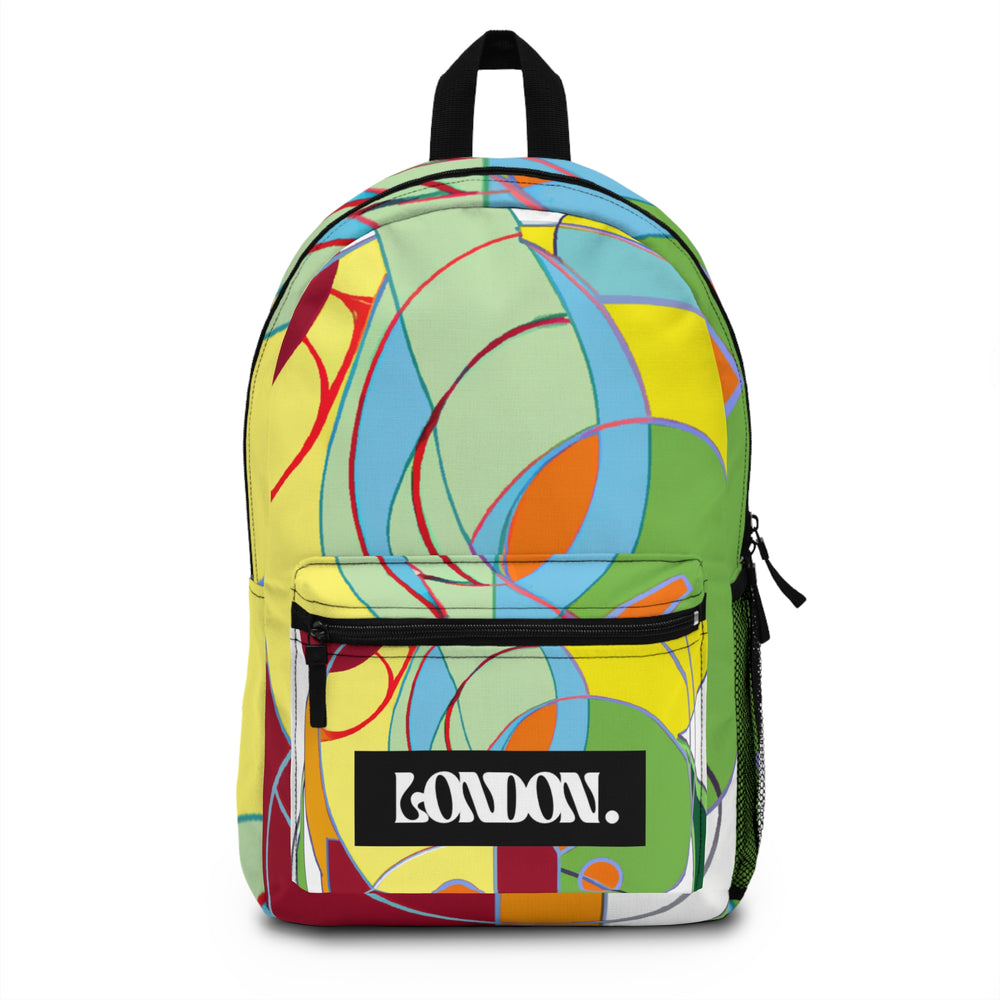 "Groovy Velvet Mirage" - Backpack