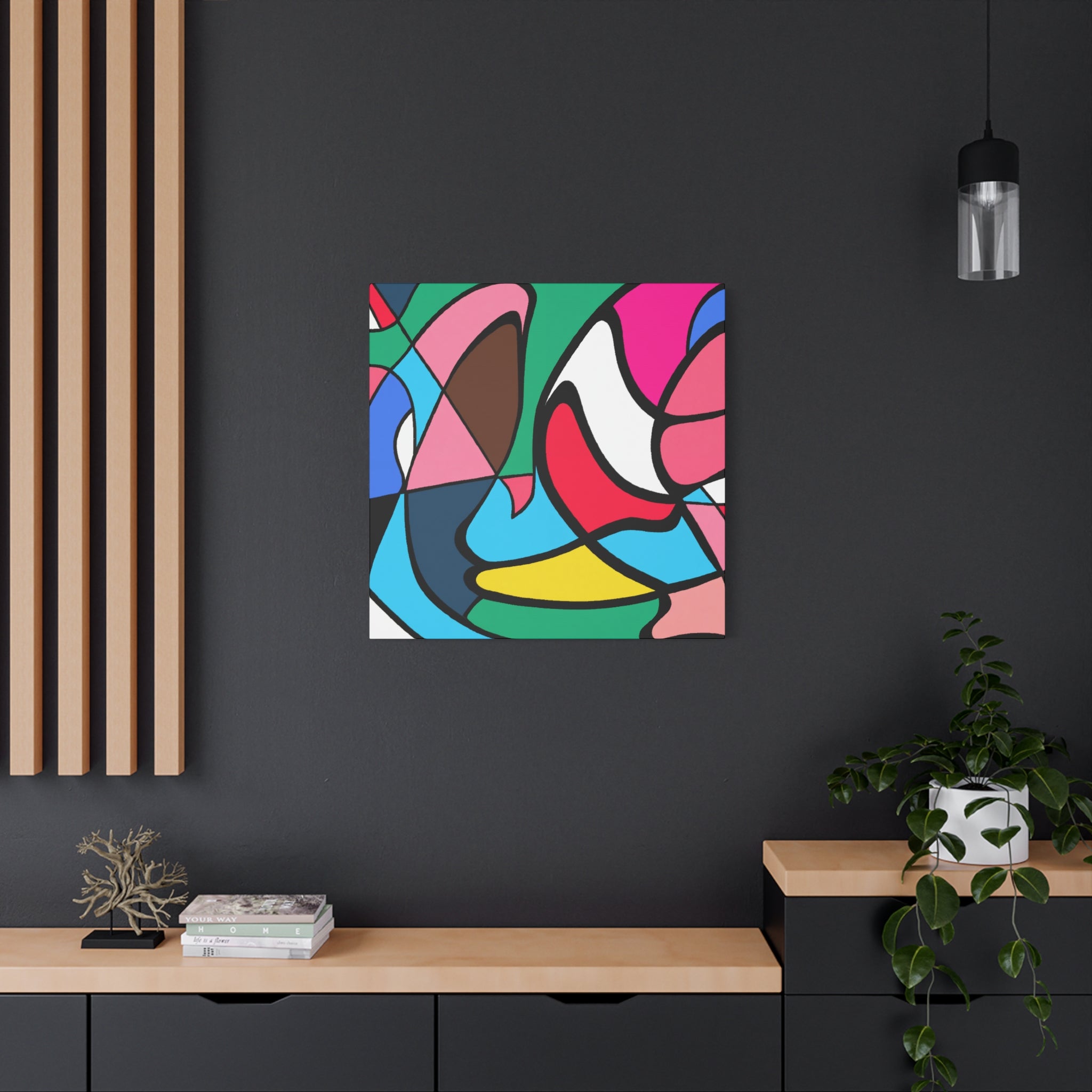 Sunny Kaleidoscope - Canvas