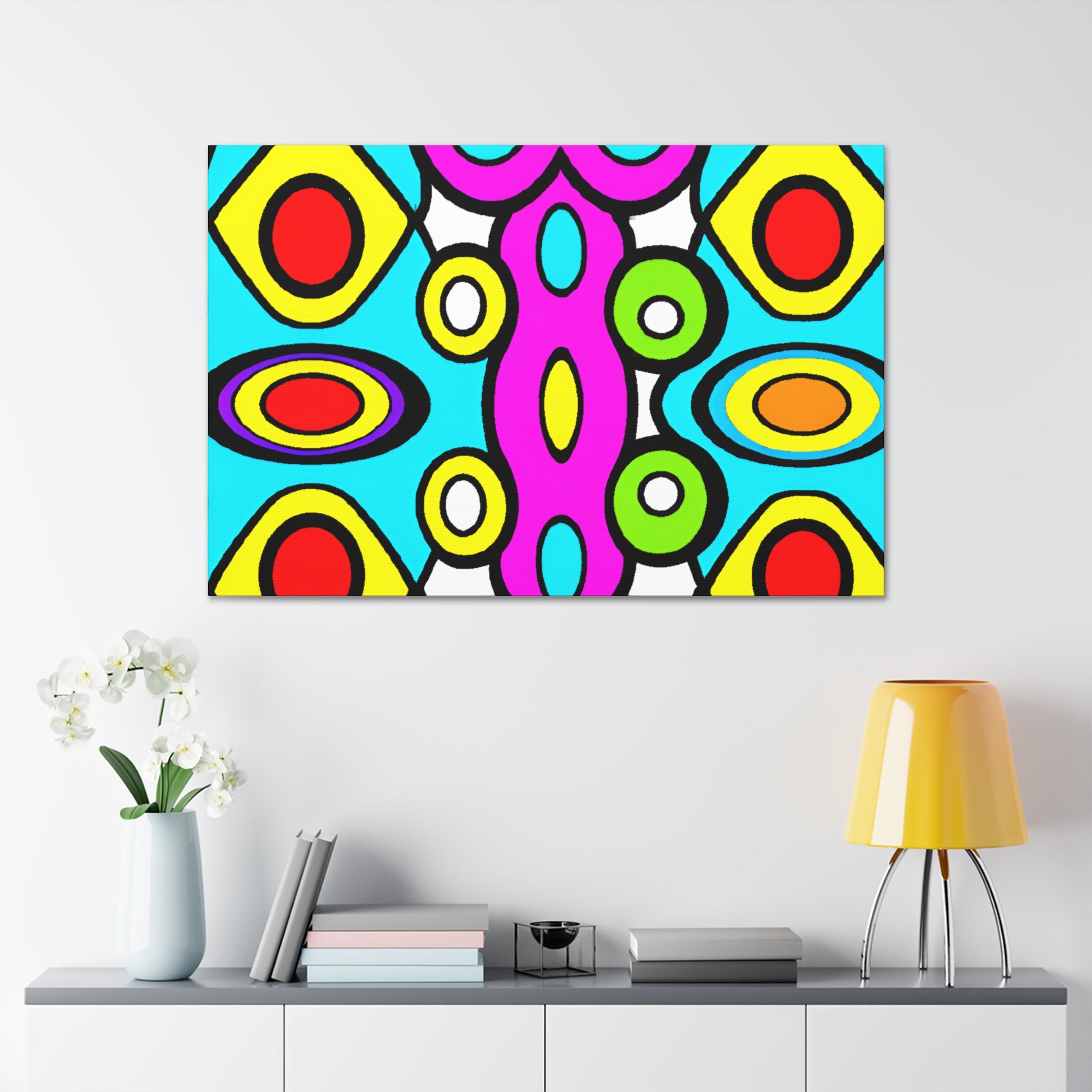 Groovy Kaleidoscope - Canvas