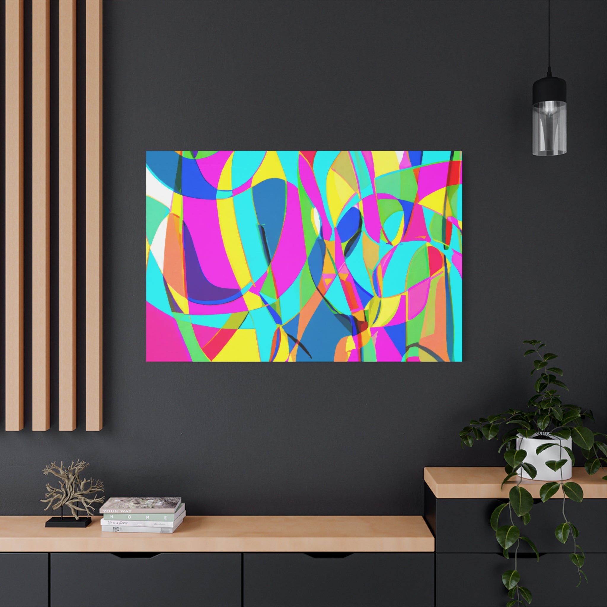 Cosmic Grooveburst - Canvas