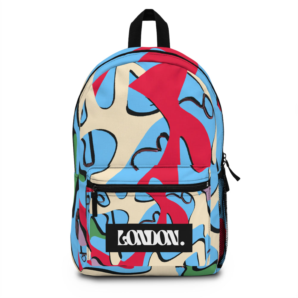 "Groovy Delights: Pop Odyssey" - Backpack