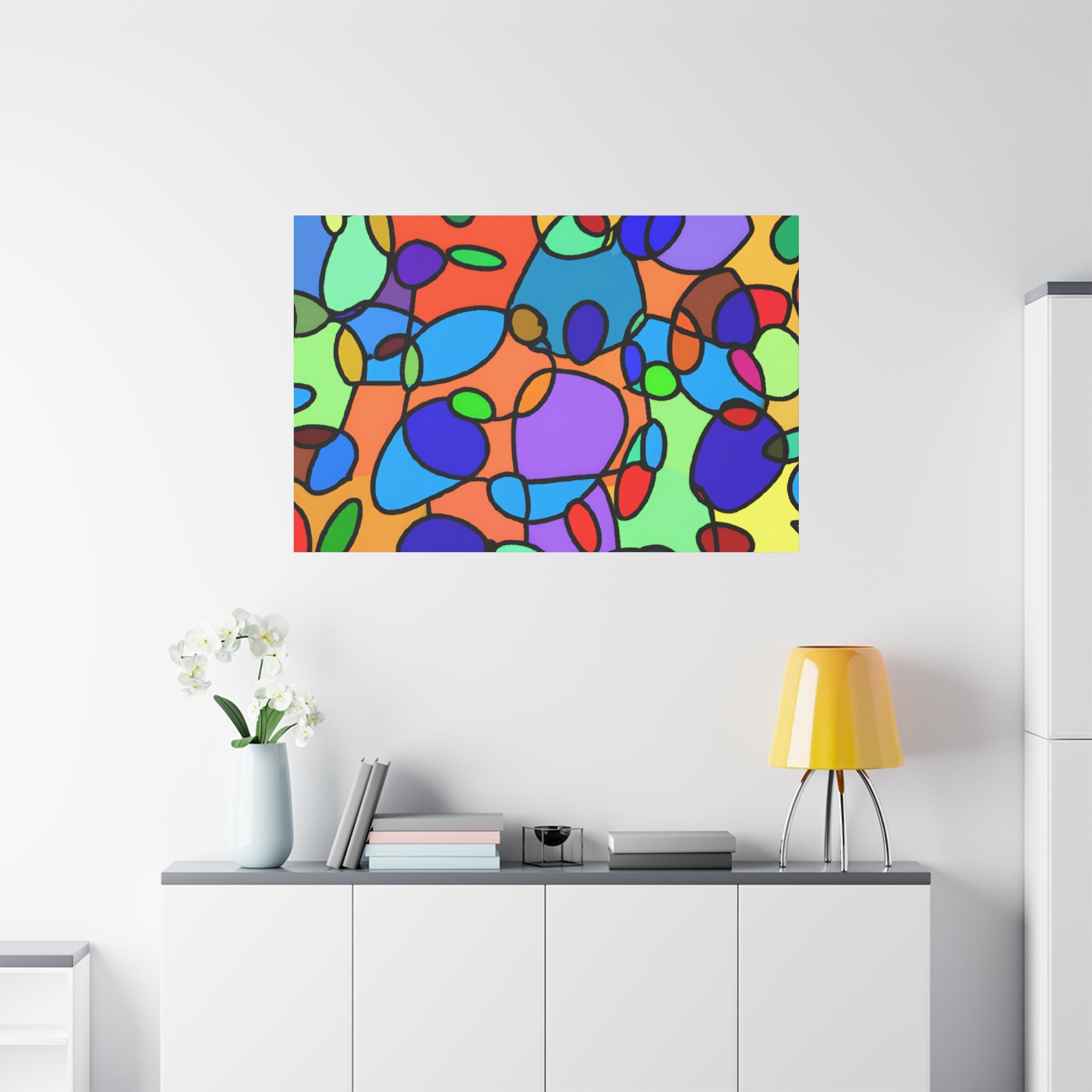 Groovy Galaxy - Canvas