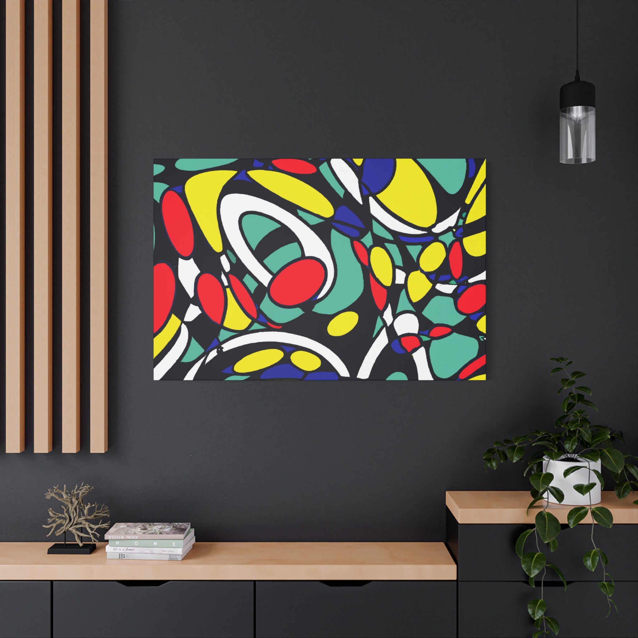 Groovy Kaleidoscope - Canvas