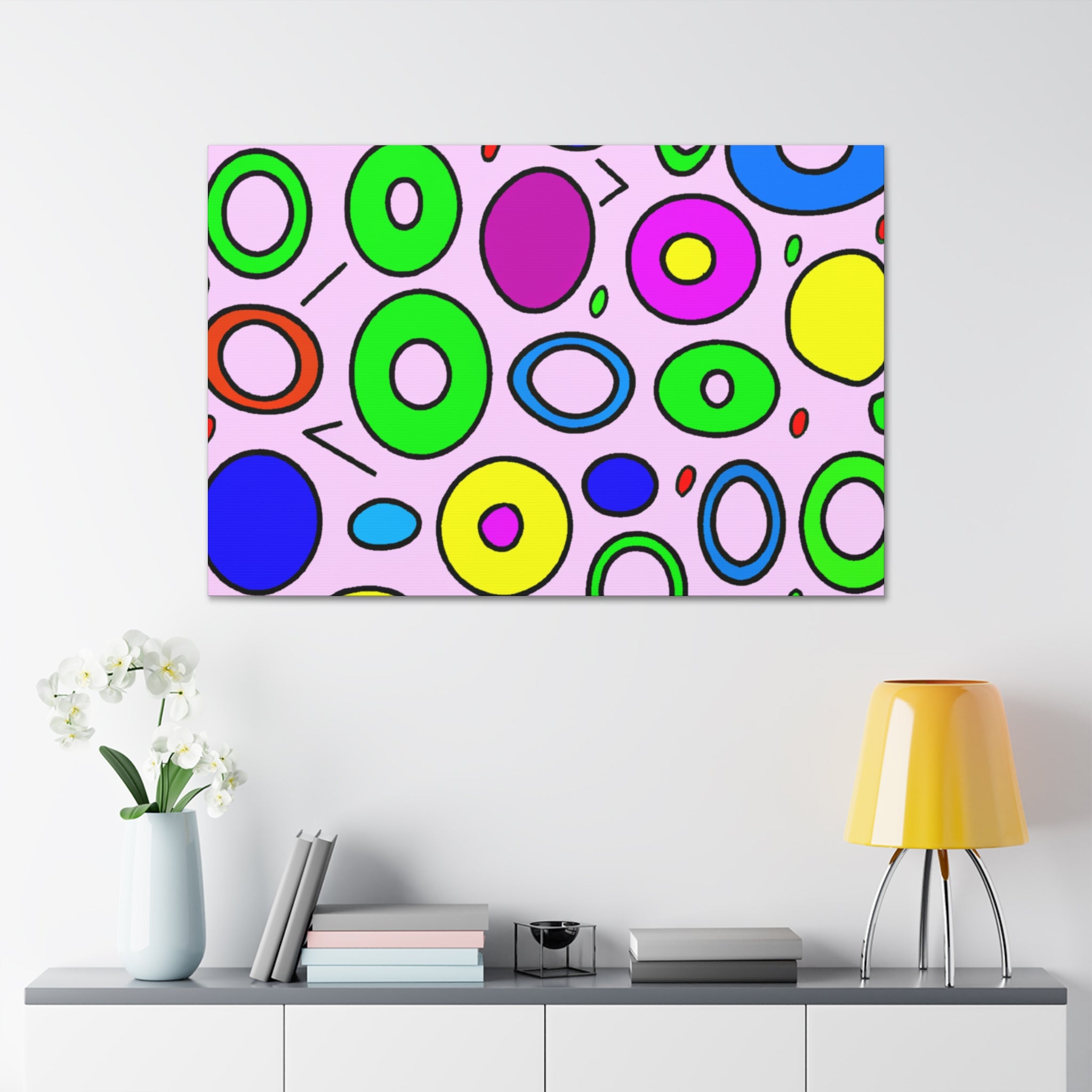 Groovy Kaleidoscope - Canvas