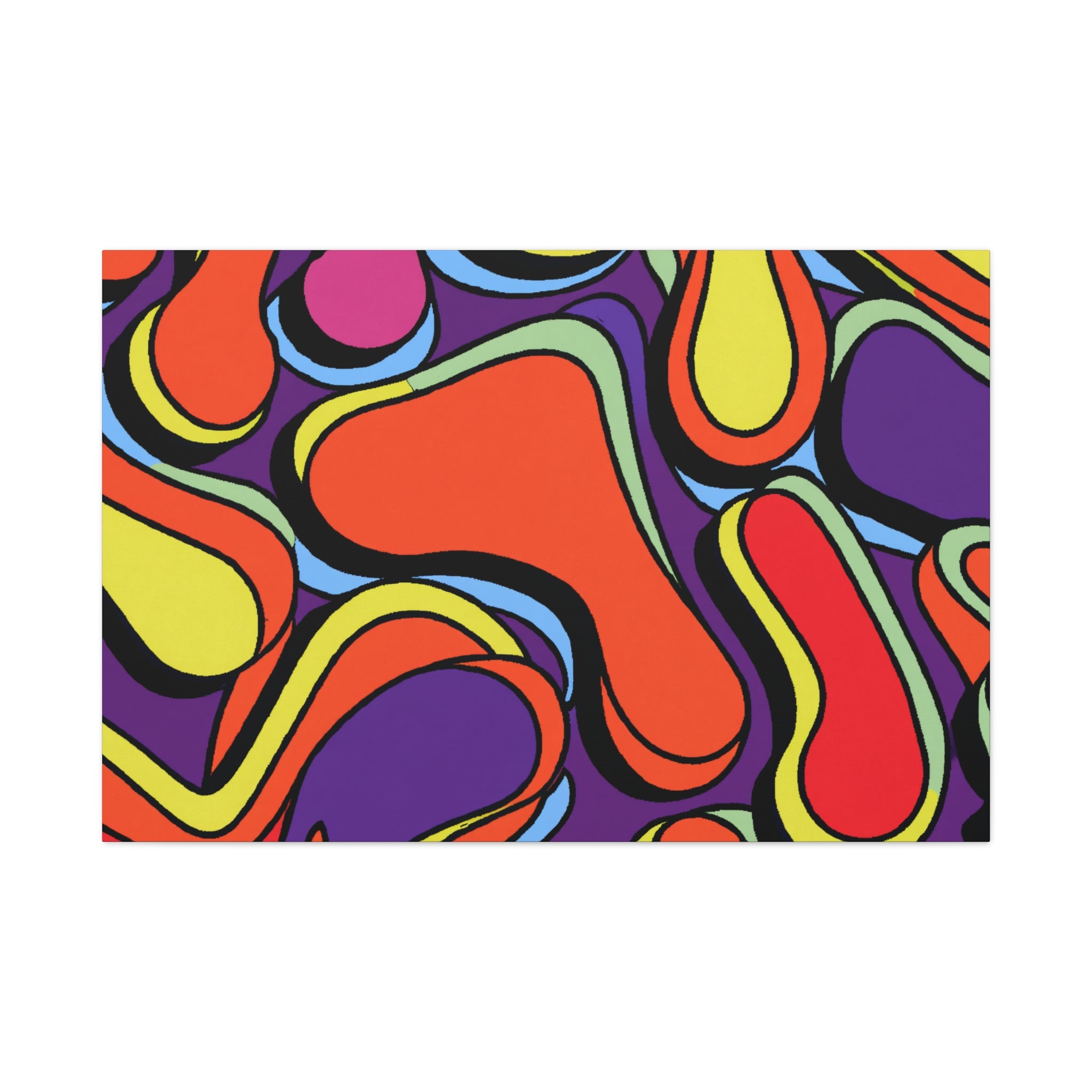 Groovy Kaleidoscope - Canvas