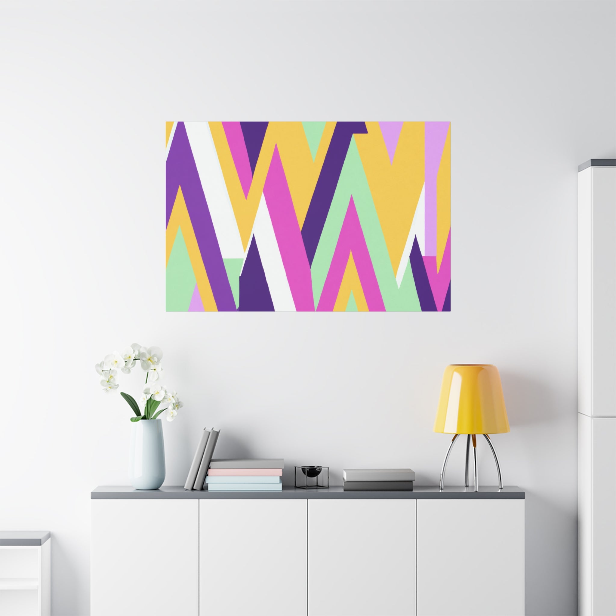 Groovy Kaleidoscope - Canvas