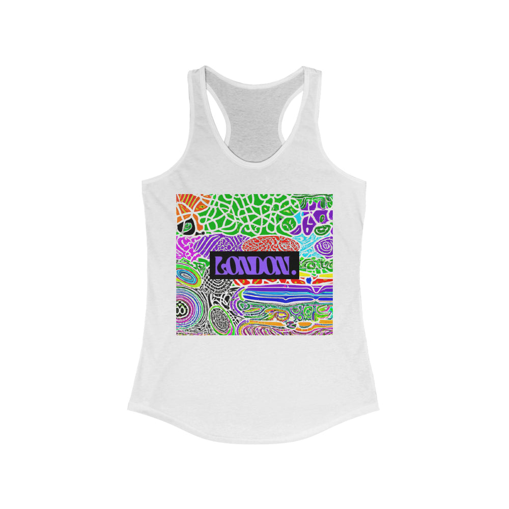 "Groovy Daze" - Racerback Tank Top