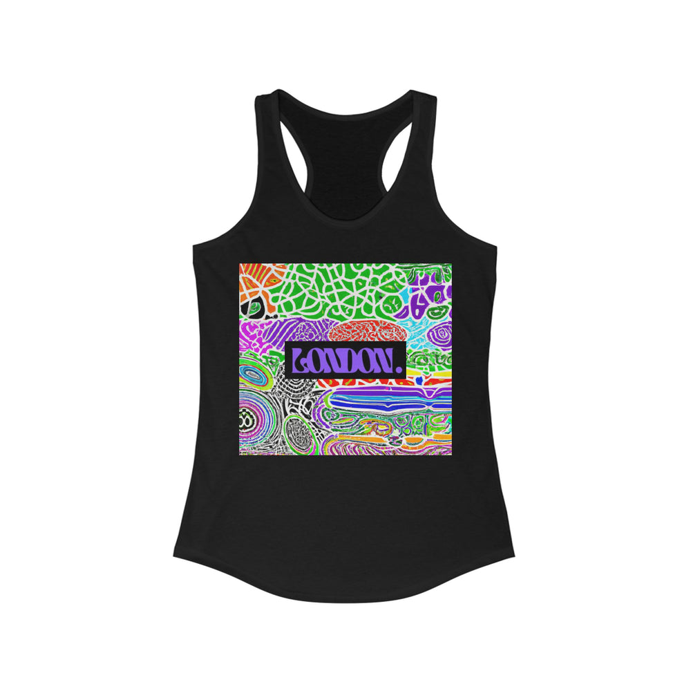 "Groovy Daze" - Racerback Tank Top