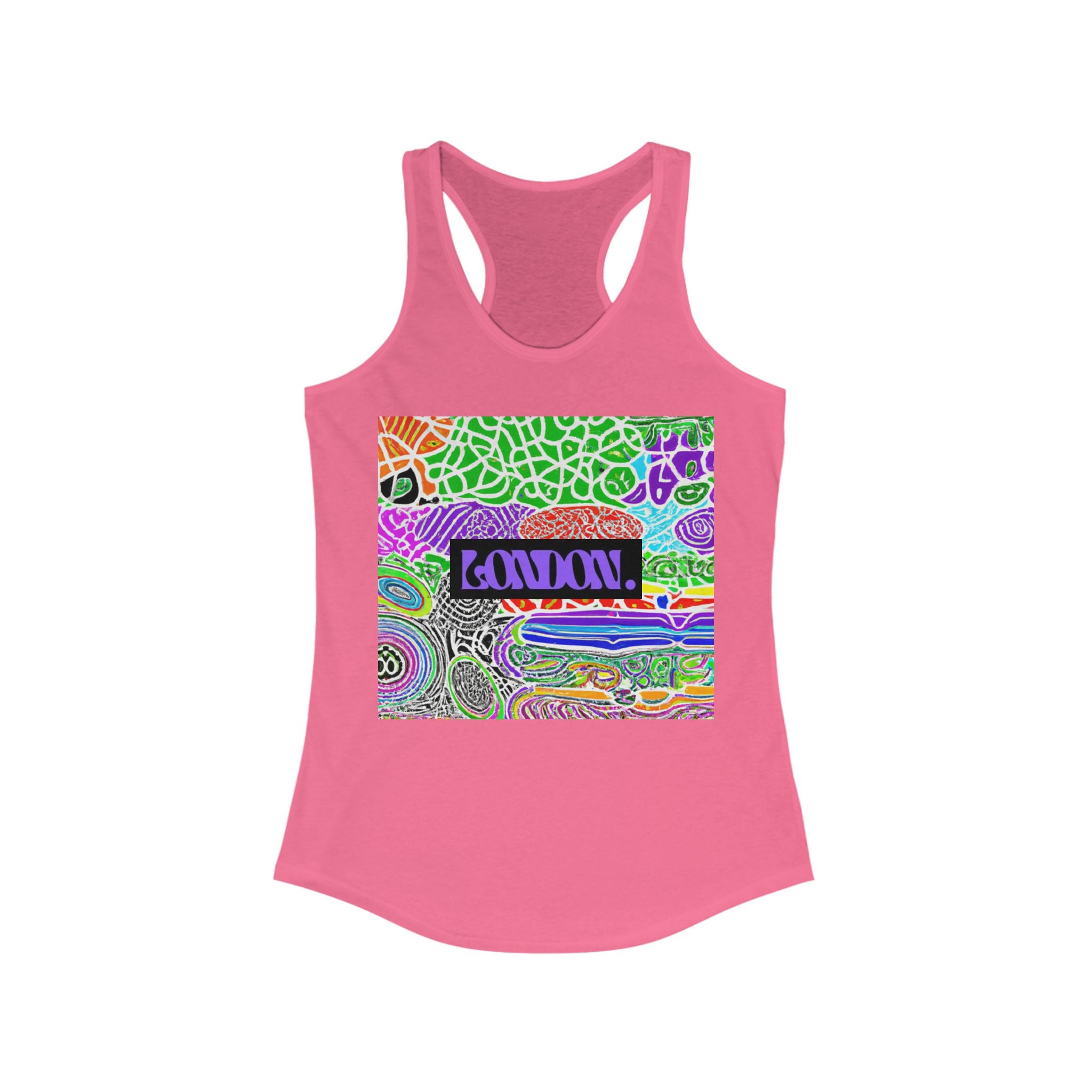 "Groovy Daze" - Racerback Tank Top