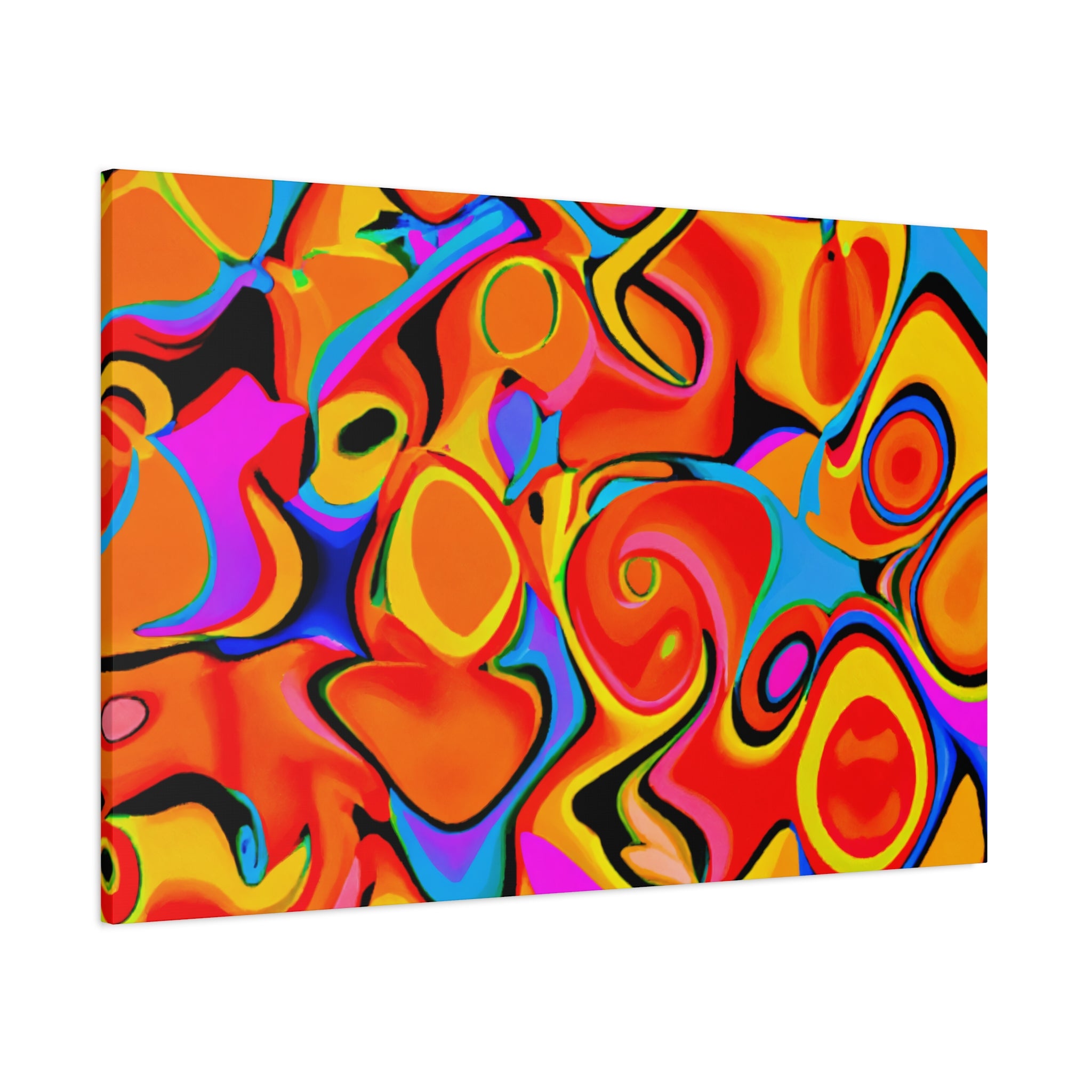 Groovy Kaleidoscope - Canvas