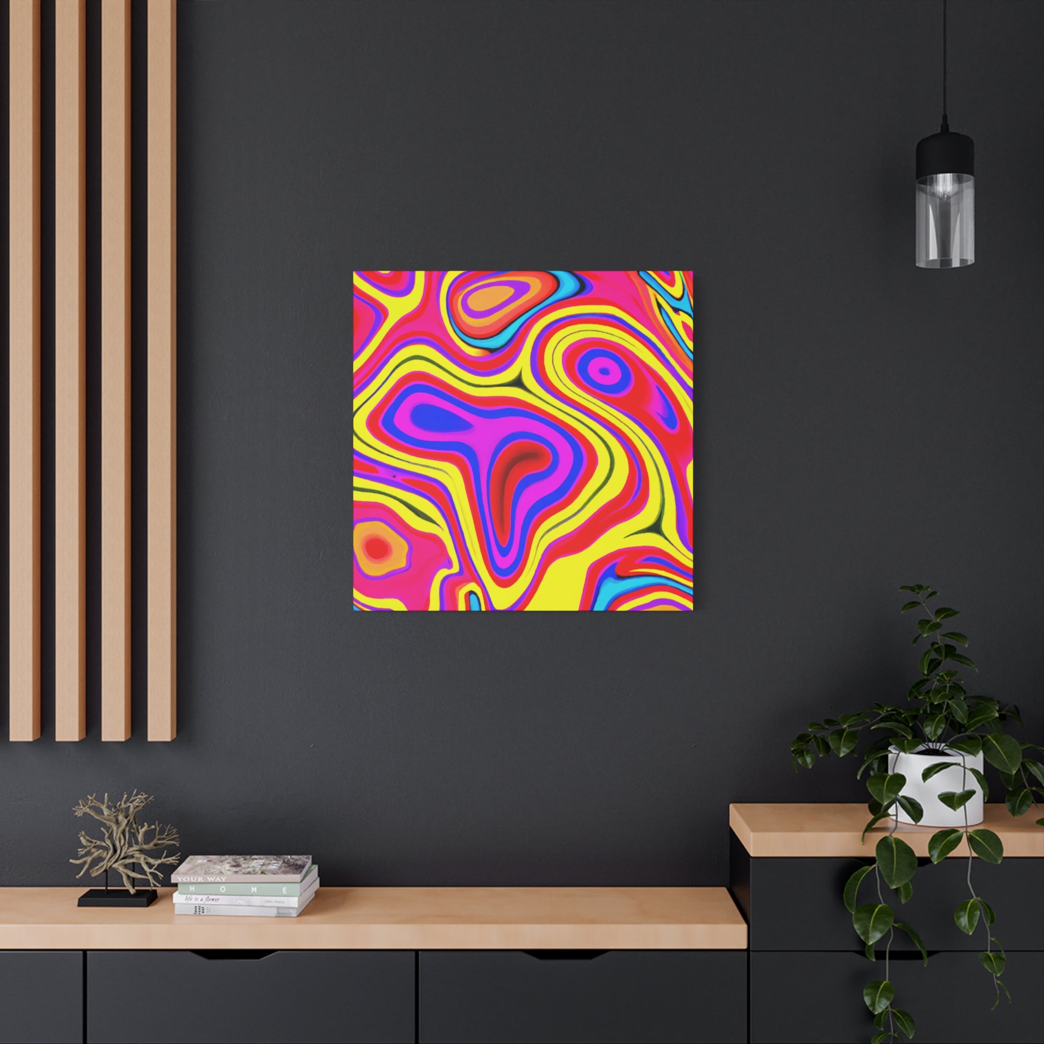 Groovy Spectrum - Canvas