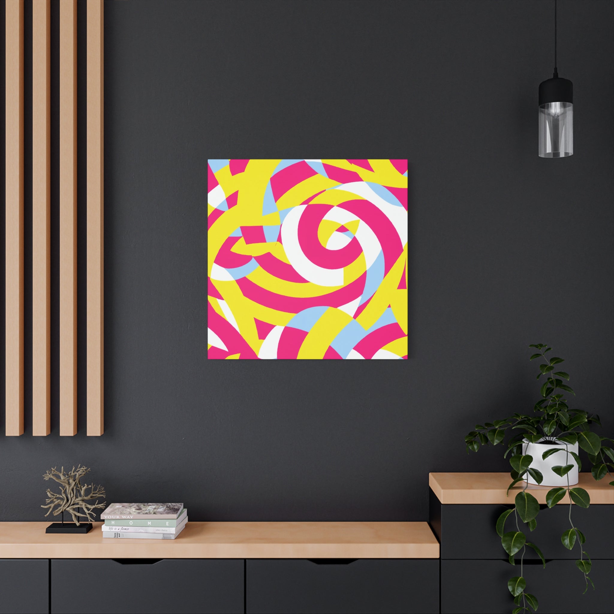 Groovy Kaleidoscope - Canvas