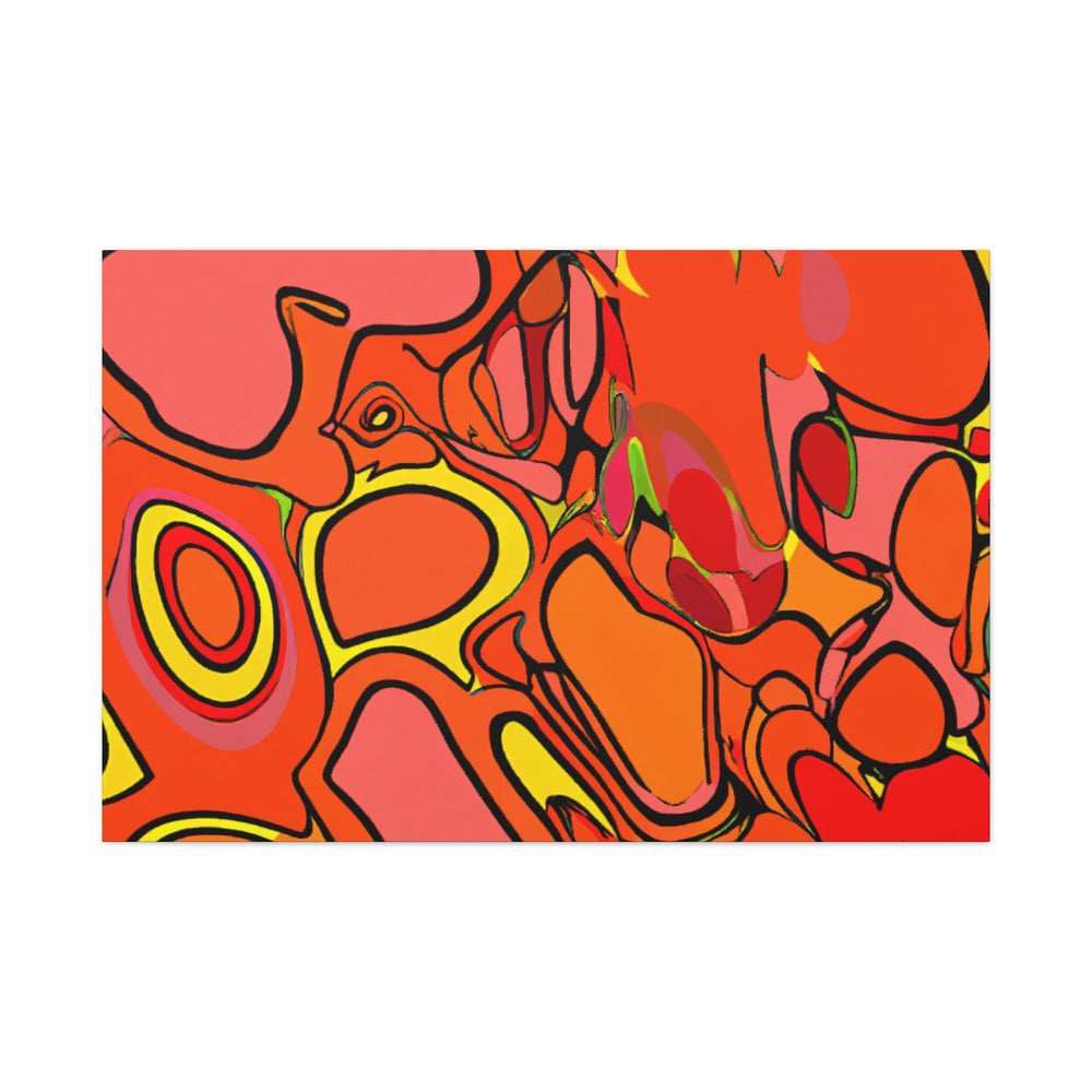 Groovy Whirlwind - Canvas