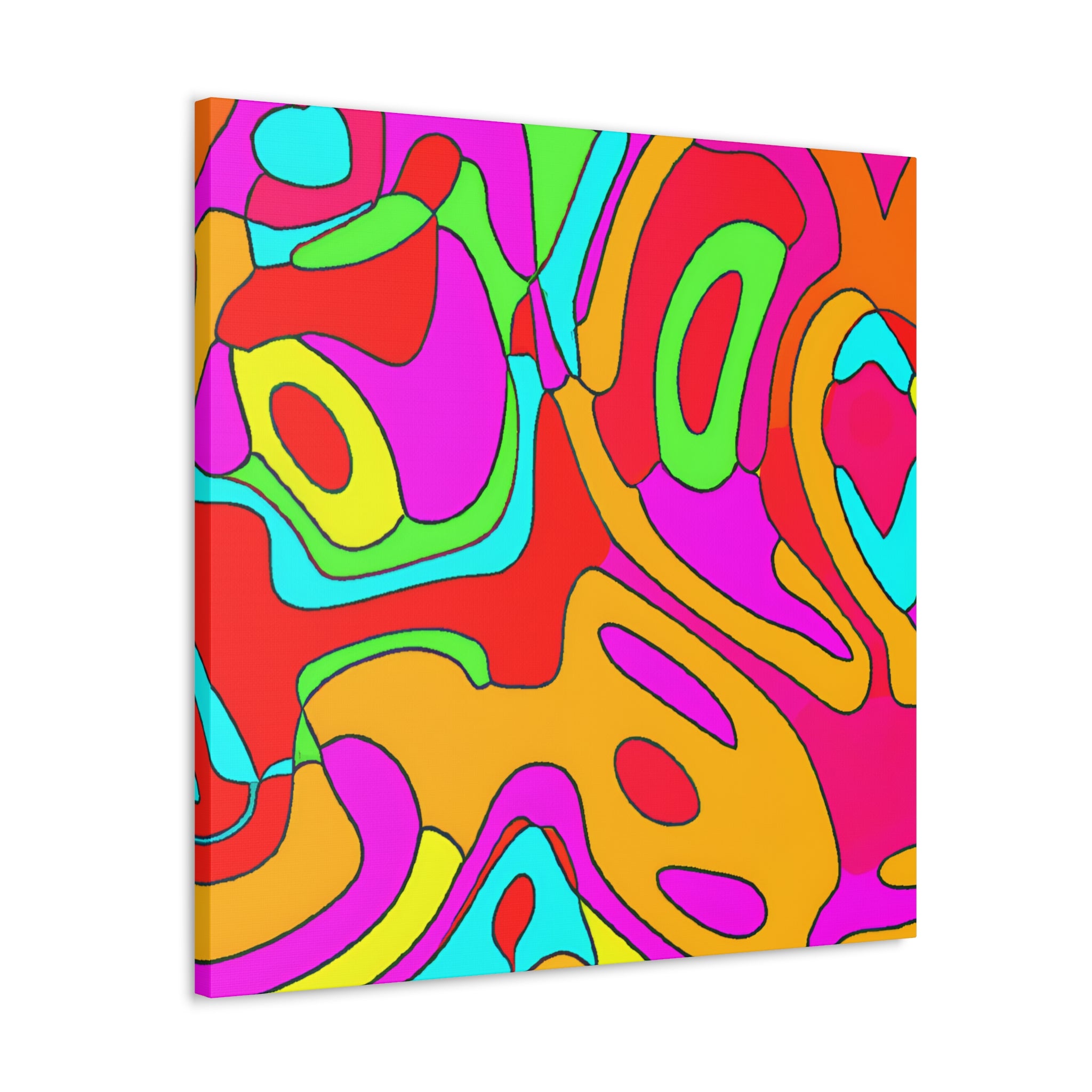 Groovy Kaleidoscope - Canvas