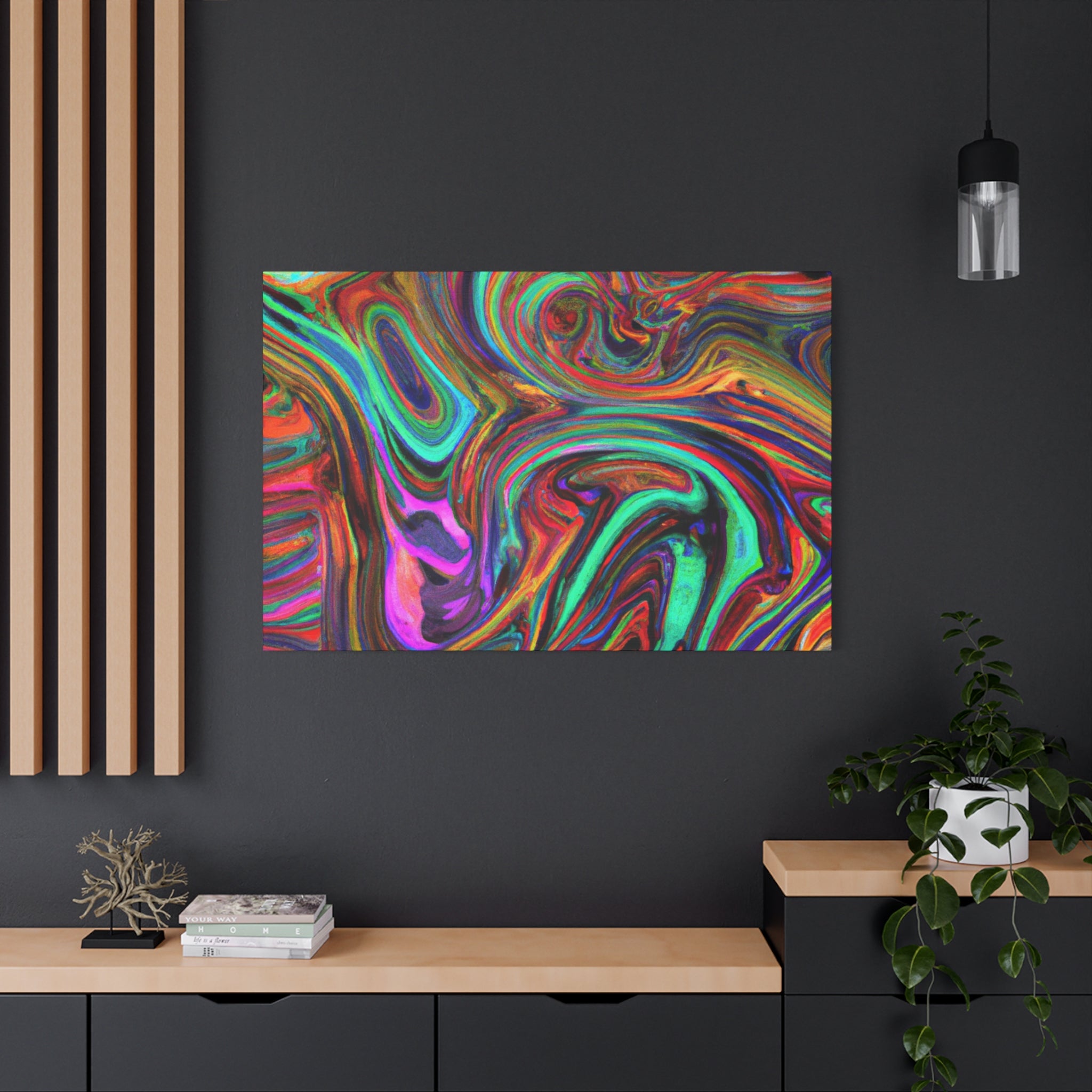 Groovy Spectrum - Canvas