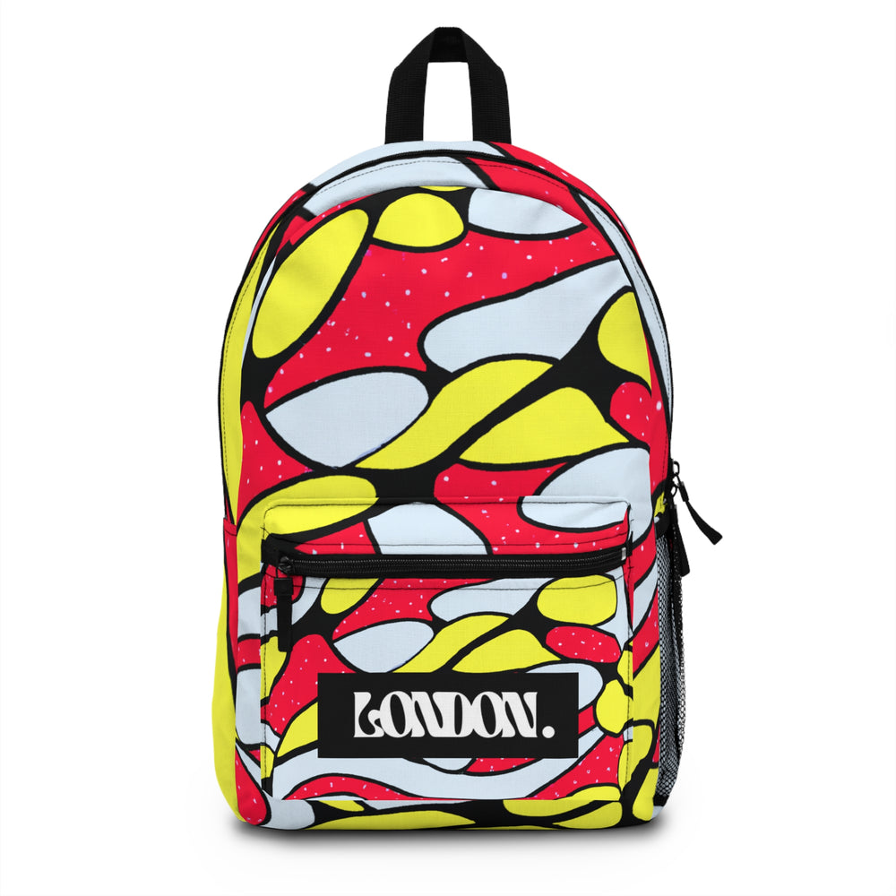 "Kaleidoscope Catwalk: Vintage Visions" - Backpack