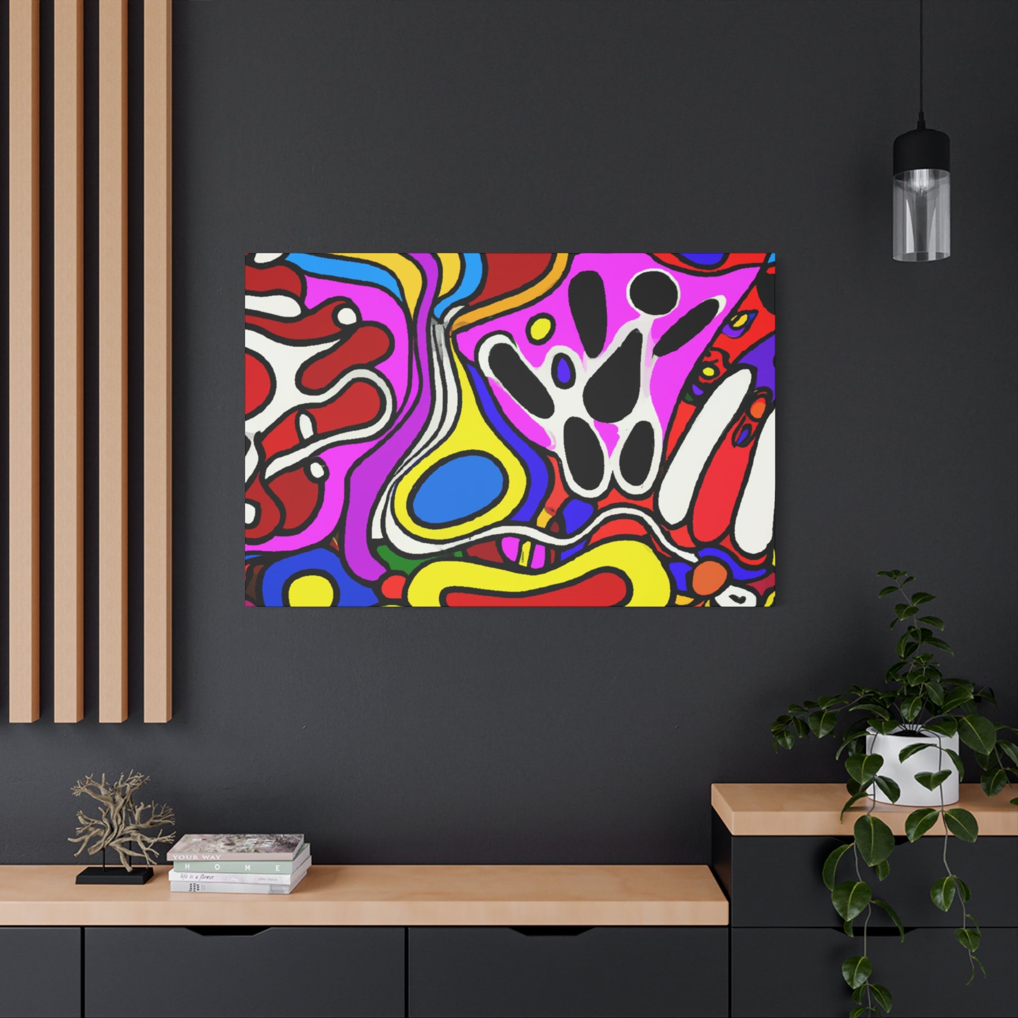 Groovy Aura - Canvas