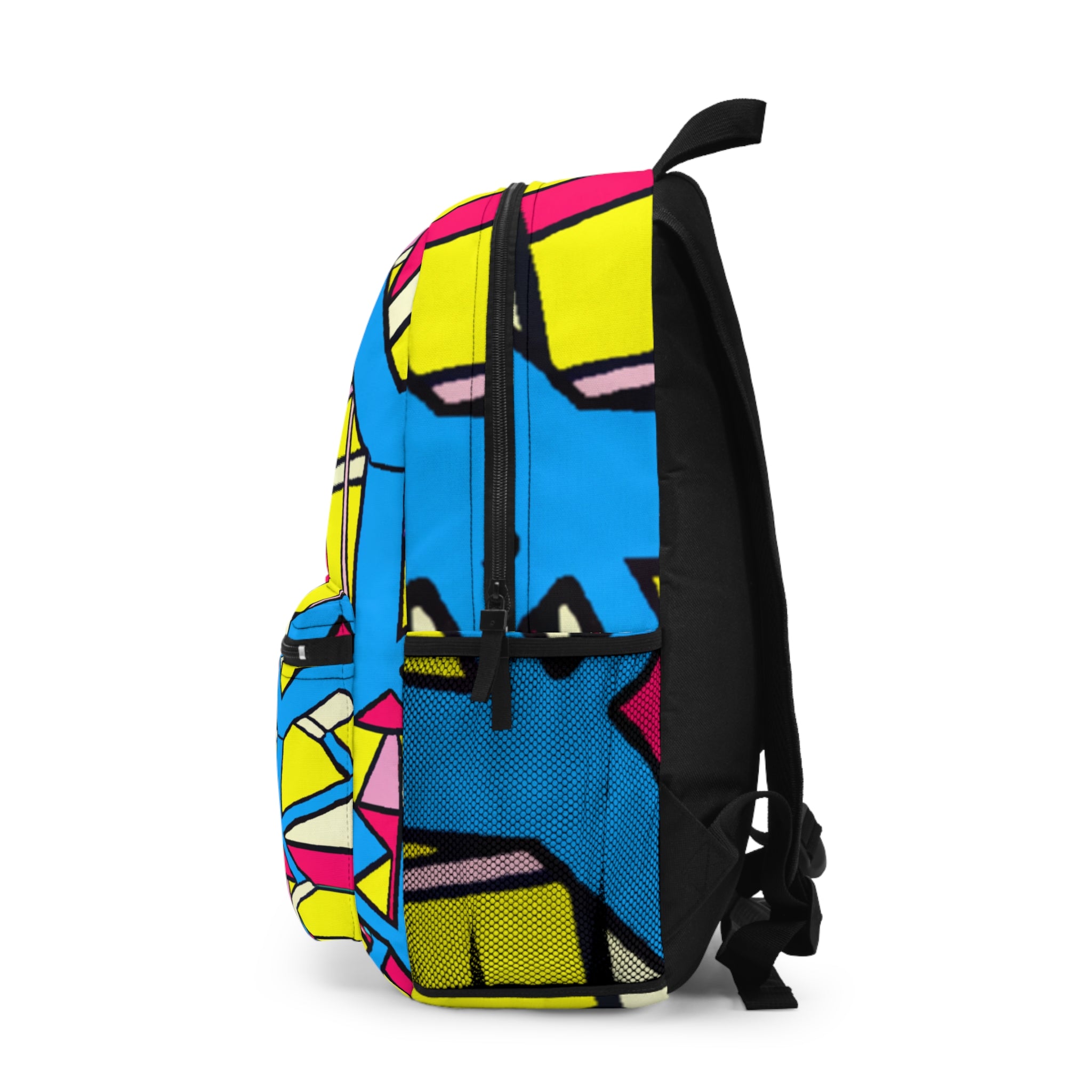 "Groove Galaxy: Vintage Vibes & Pop Art Panache" - Backpack