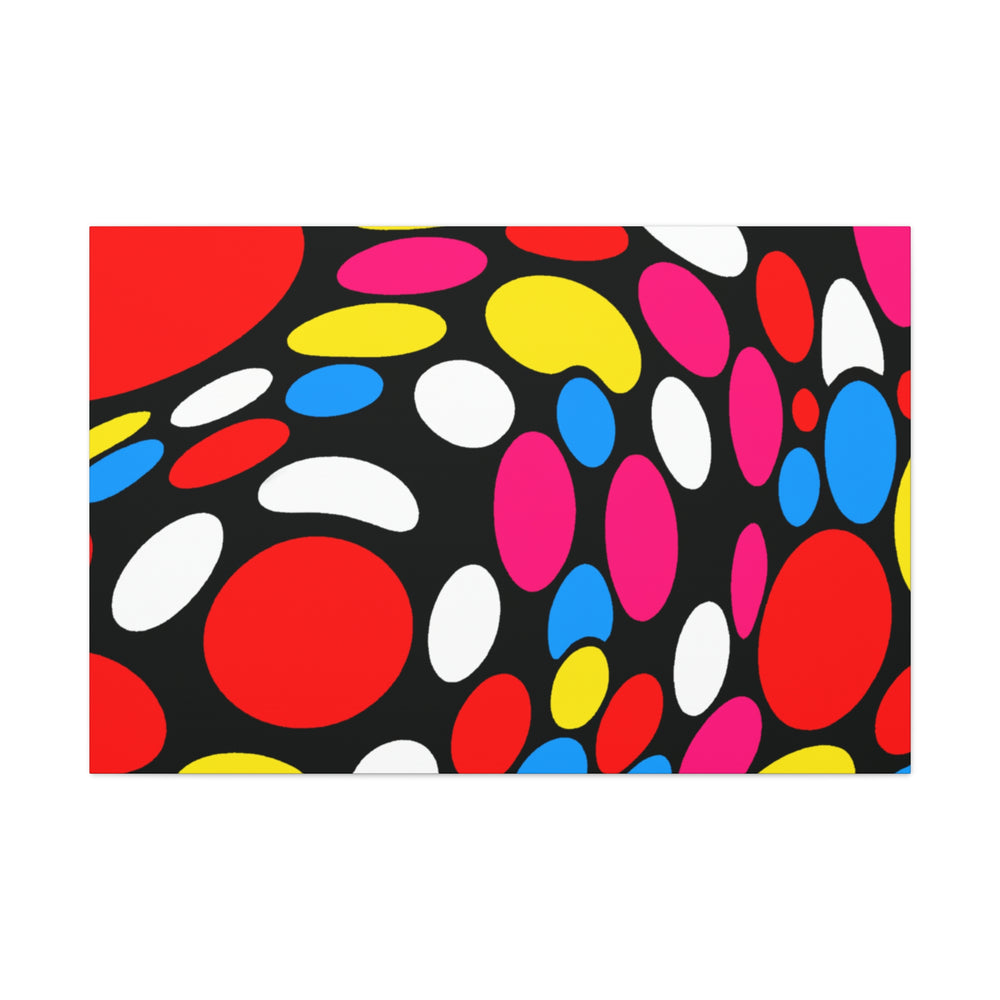 Groovy Kaleidoscope - Canvas