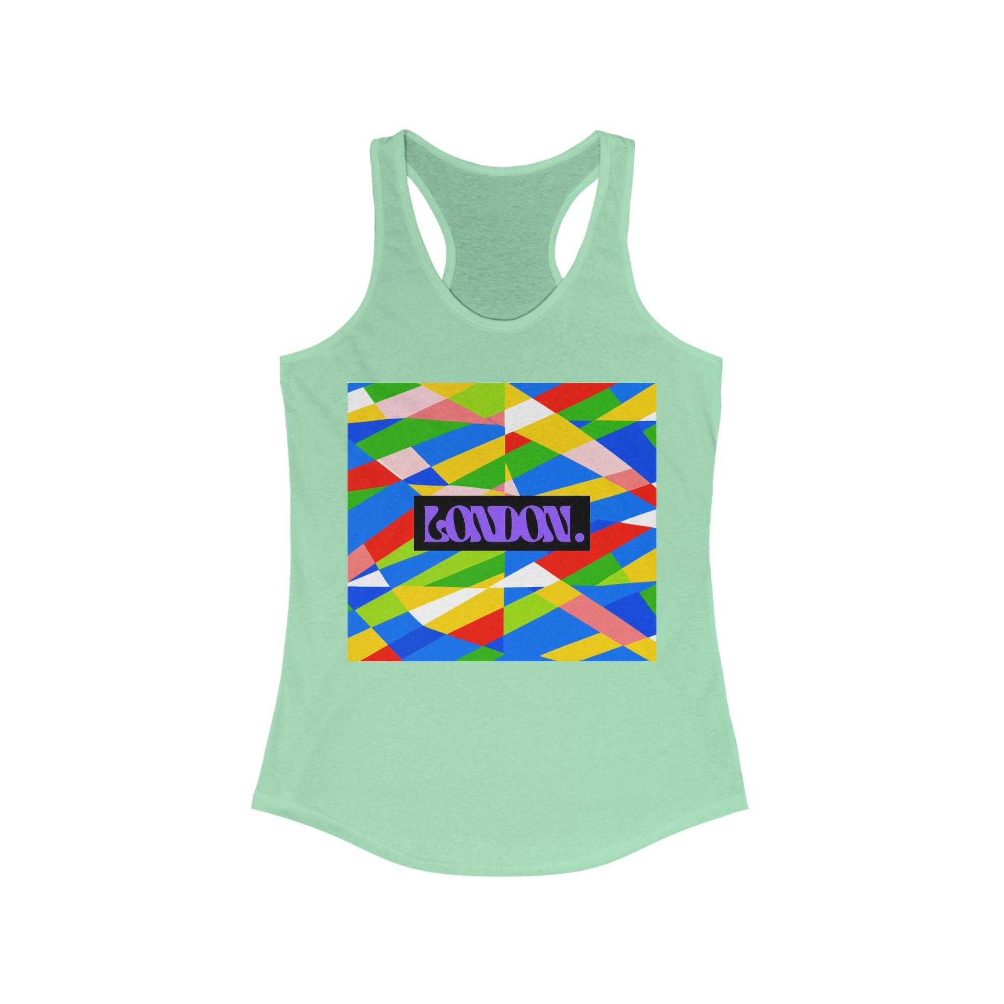 "Groovy Mirage" - Racerback Tank Top