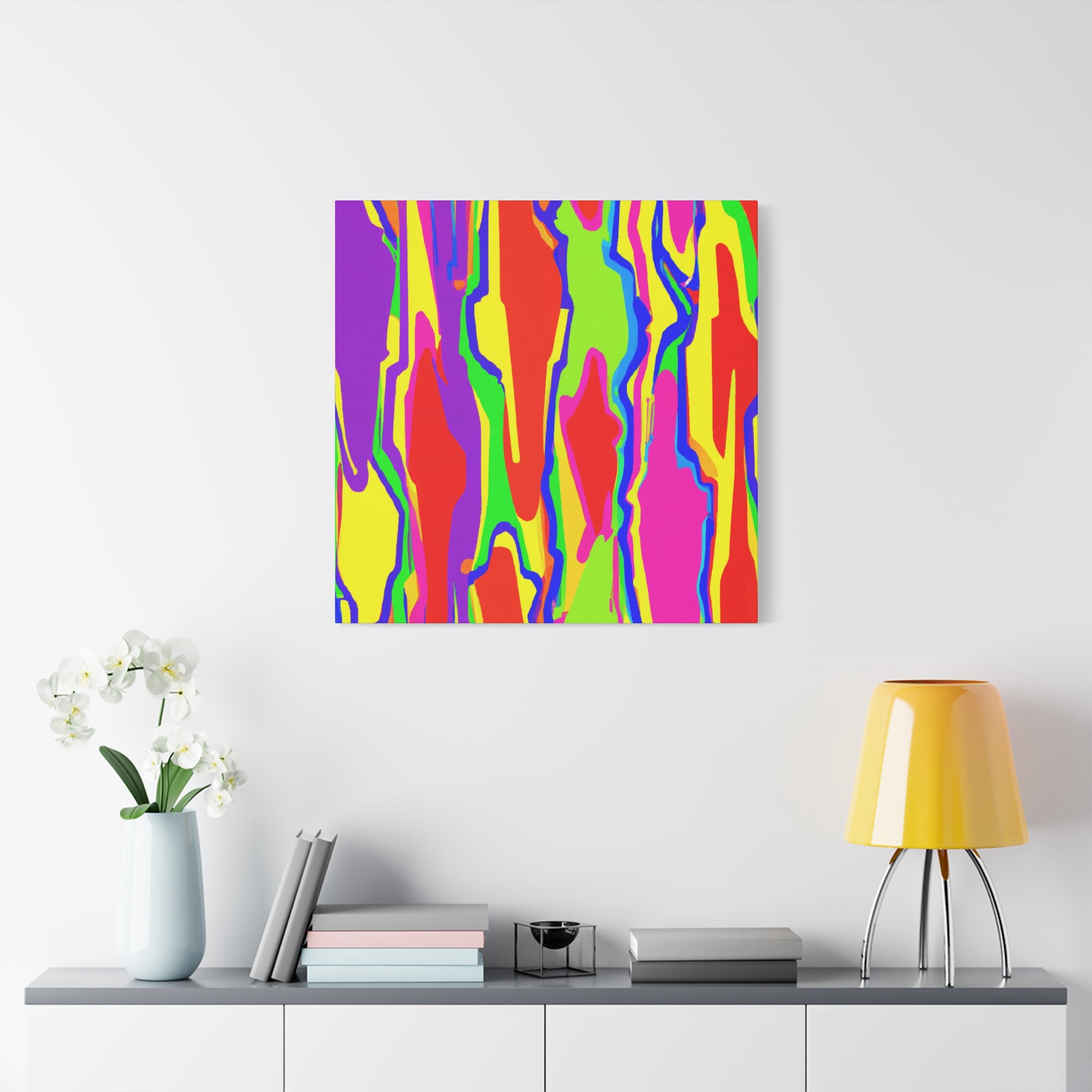 Groovy Kaleidoscope - Canvas