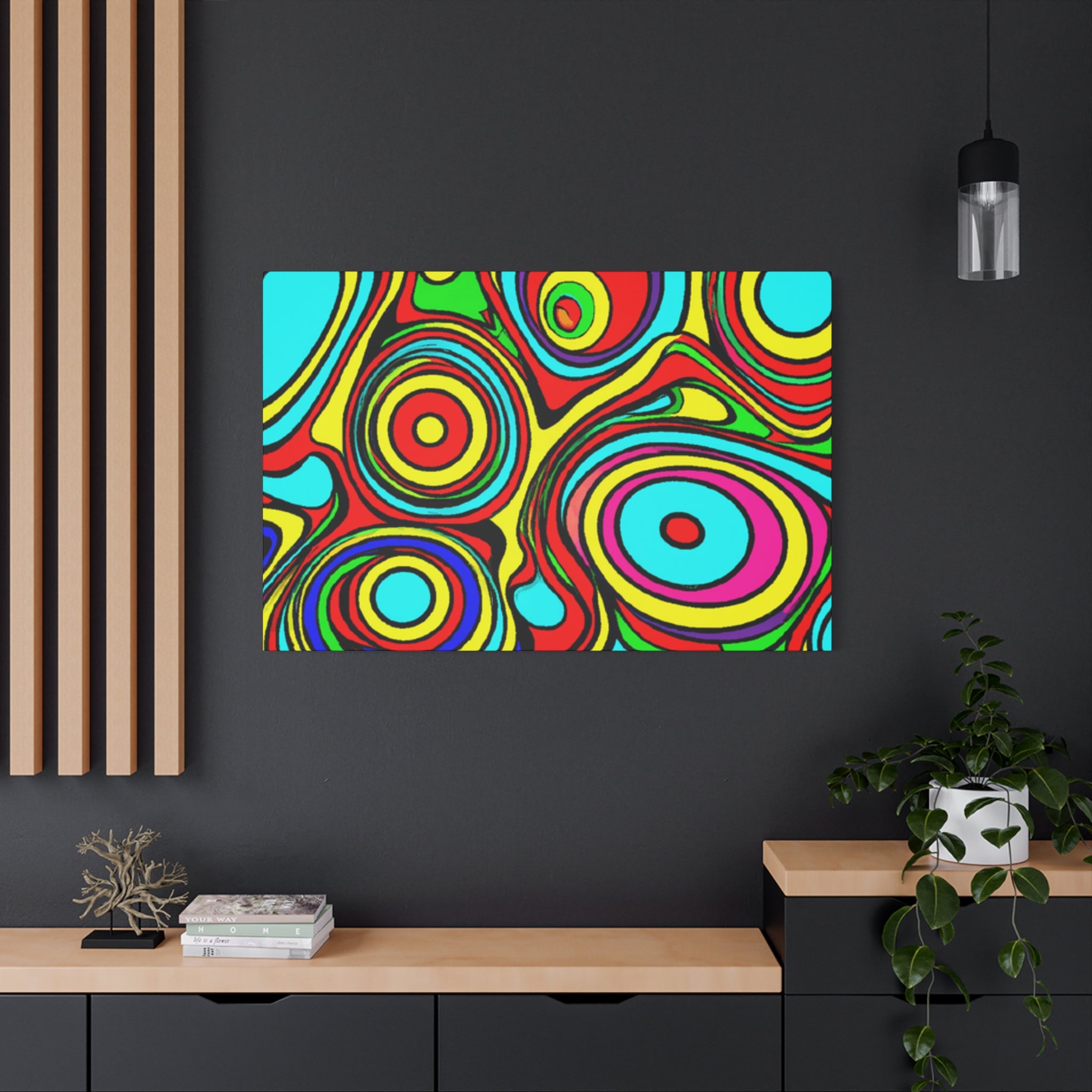 Luna Kaleidoscope - Canvas