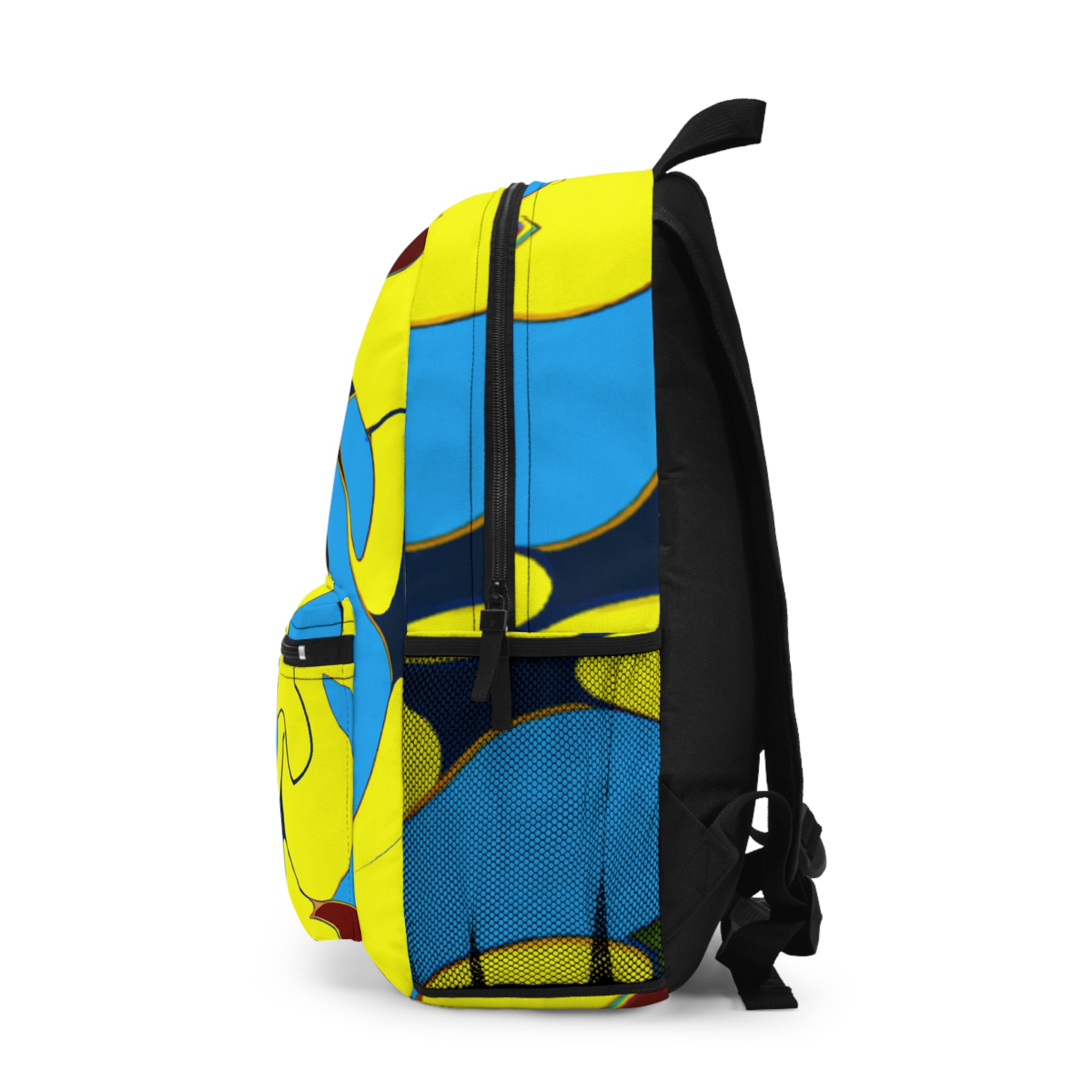 "Neon Groove Emporium" - Backpack